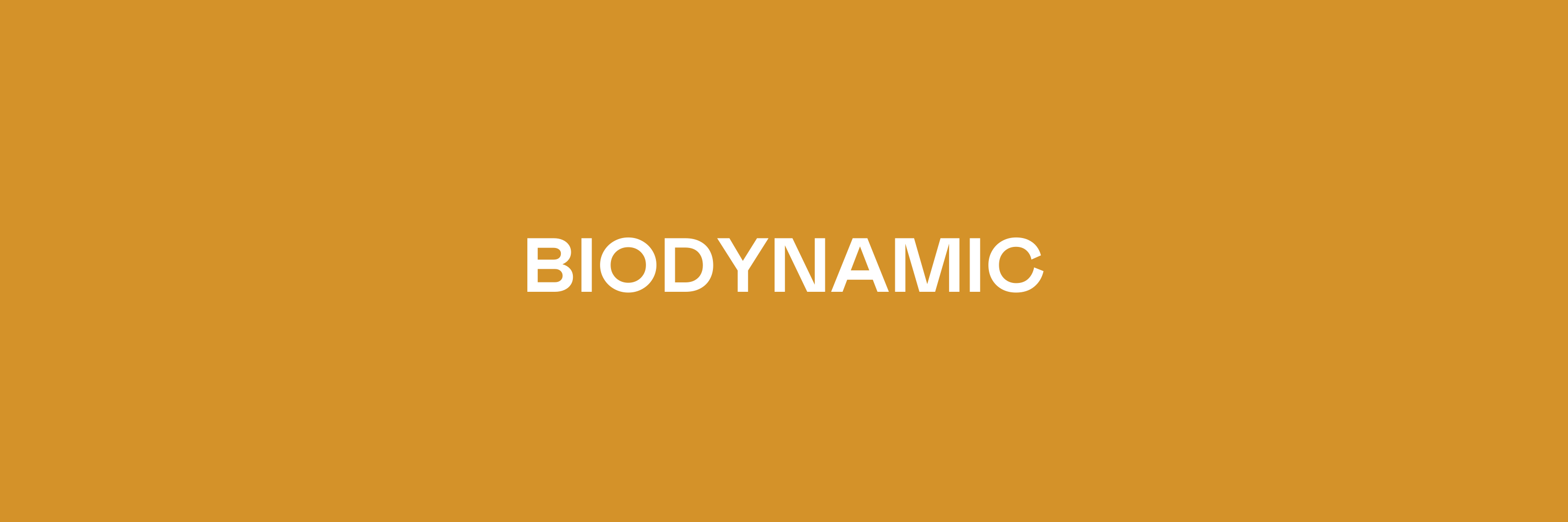 Biodynamic