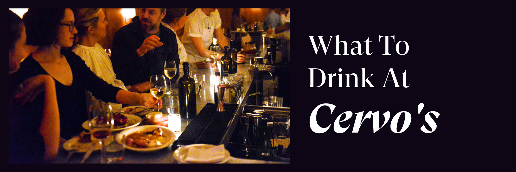 What Wine To Drink At Cervo's