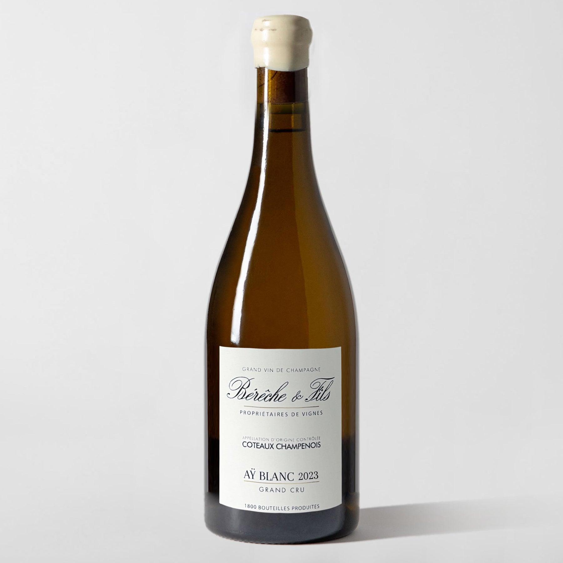 Bérêche, 'Aÿ' Grand Cru Coteaux Champenois Blanc 2023 (Pre-Sale Arriving March) - Parcelle Wine
