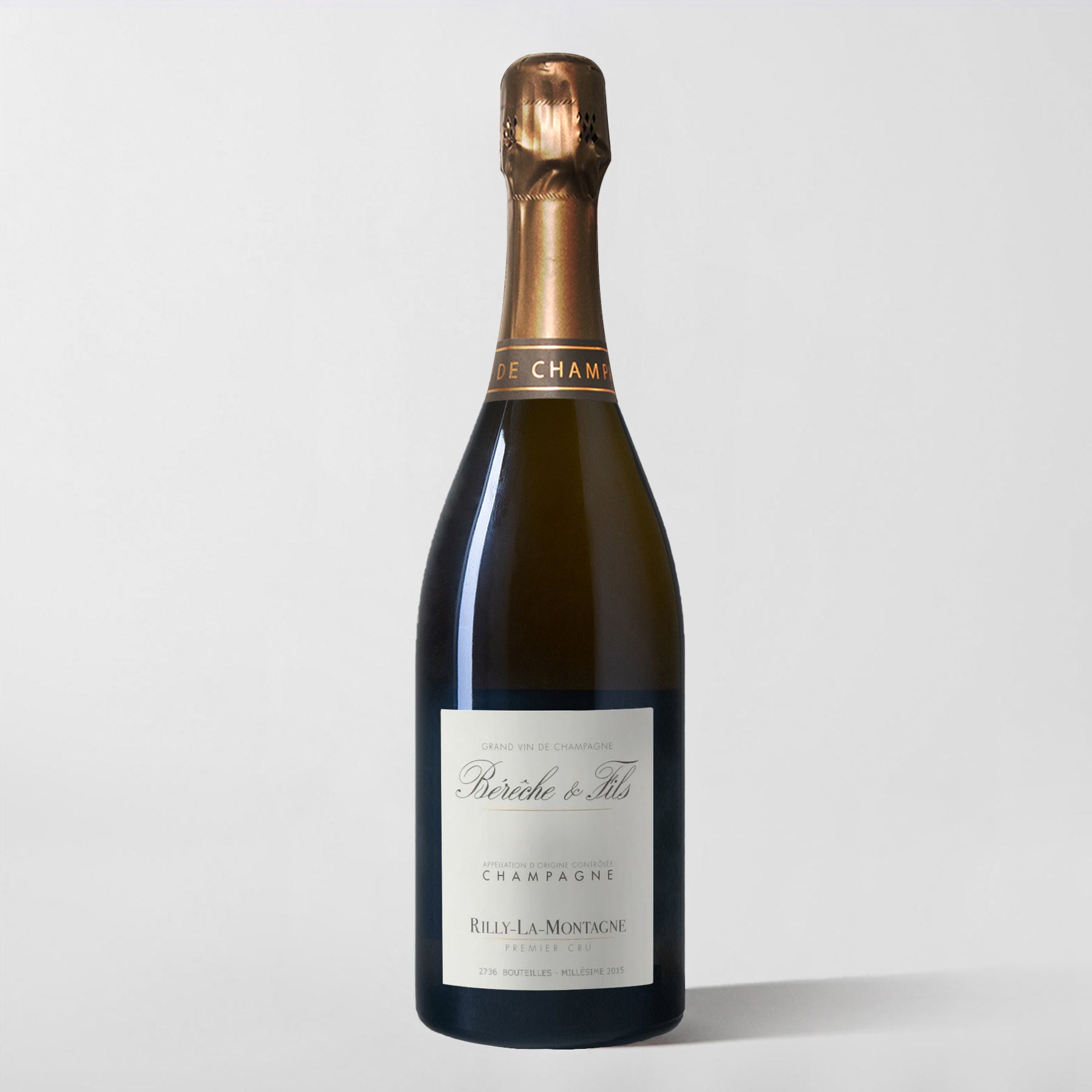 Bérêche, ‘Rilly-la-Montagne’ Premier Cru Brut Nature 2015 - Parcelle Wine
