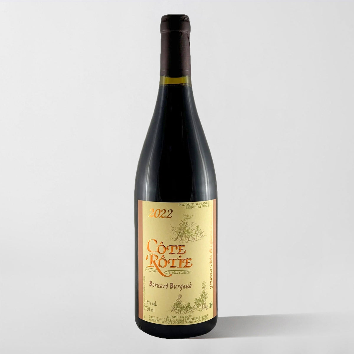 Bernard Burgaud, Côte-Rôtie 2022 - Parcelle Wine