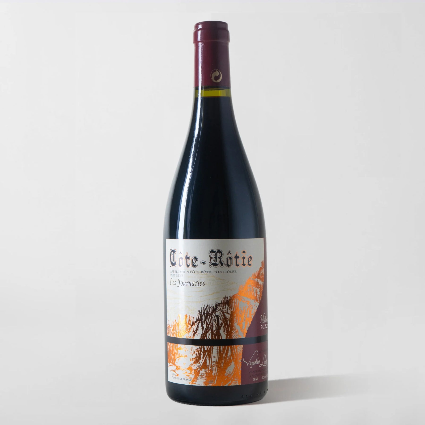 Bernard Levet, Côte-Rôtie 'Les Journaries' 2022 - Parcelle Wine