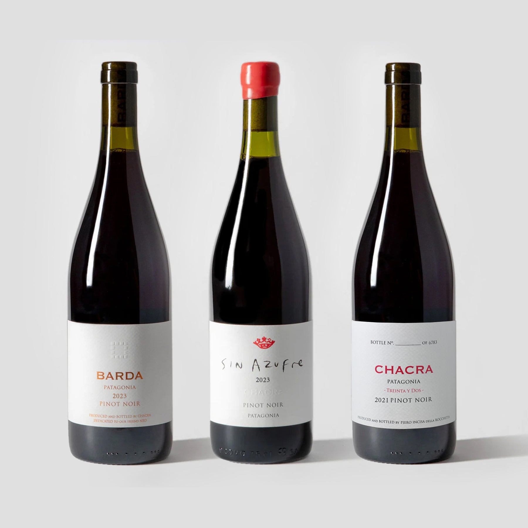 Bodega Chacra, Pinot Noir 3-pack - Parcelle Wine