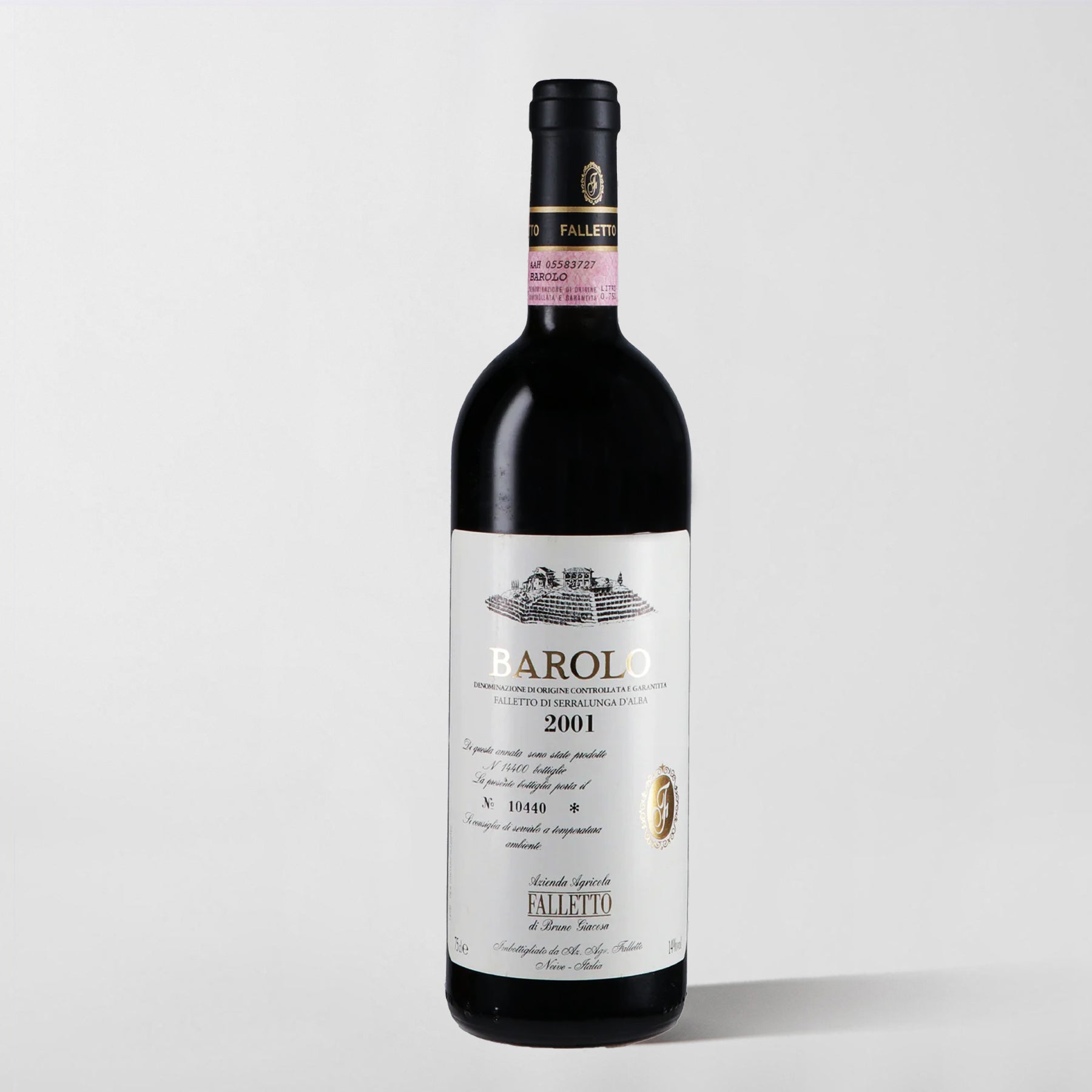 Bruno Giacosa, Barolo 'Falleto di Serralunga d'Alba' 2001 - Parcelle Wine