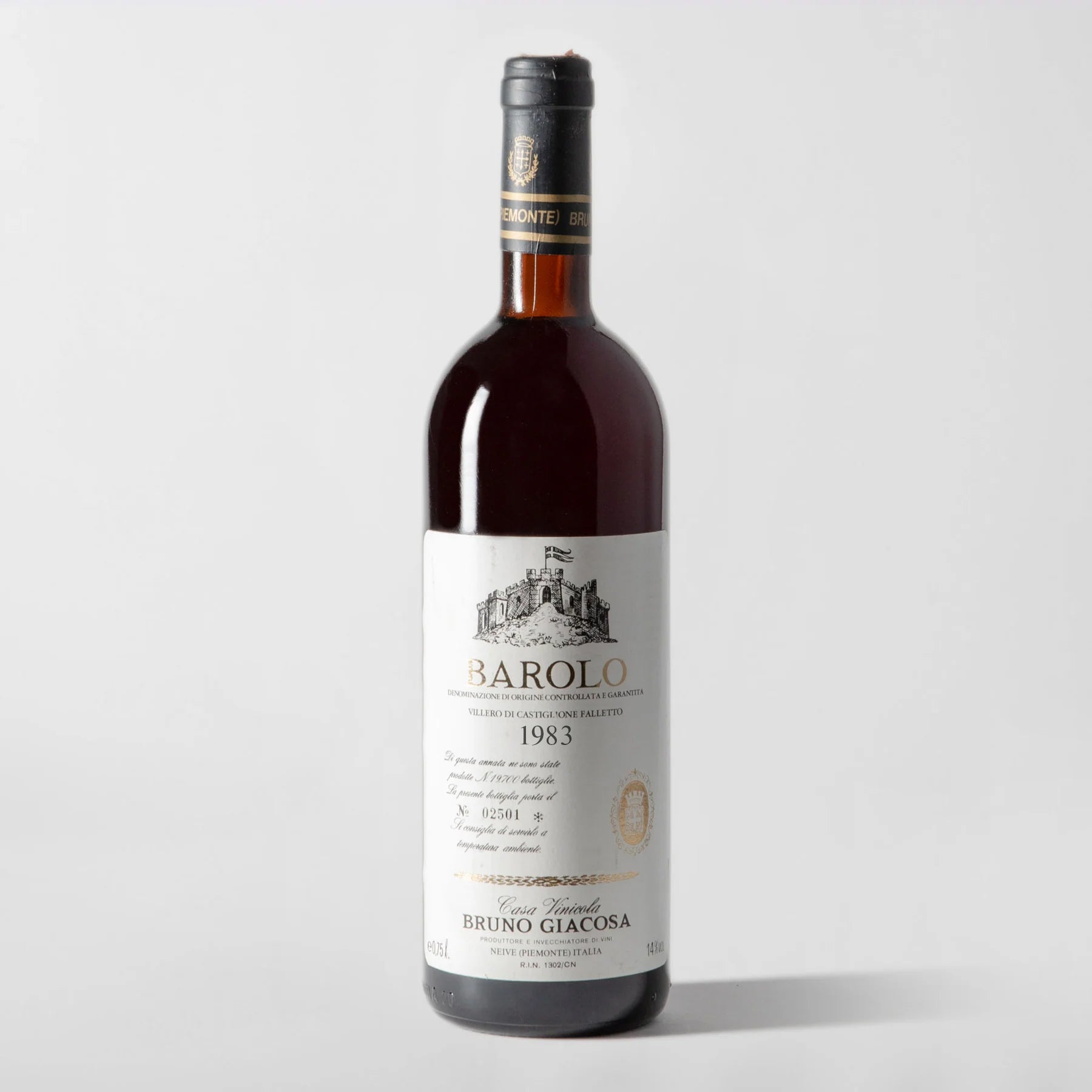 Bruno Giacosa, Barolo 'Villero di Castiglione Falletto' 1983 - Parcelle Wine