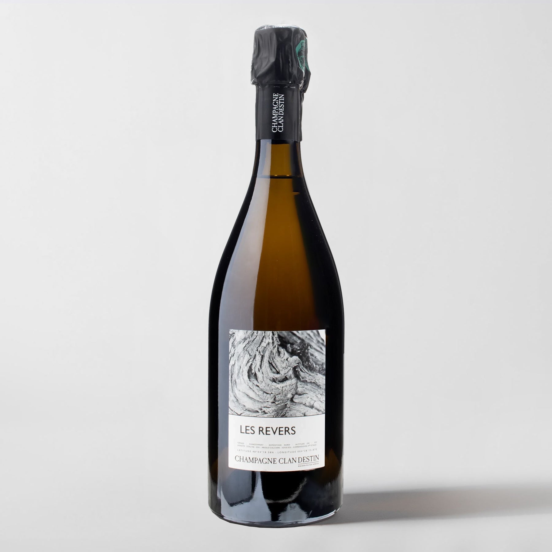 Champagne Clandestin, Blanc de Blancs Brut Nature 'Revers' (base 2020) - Parcelle Wine