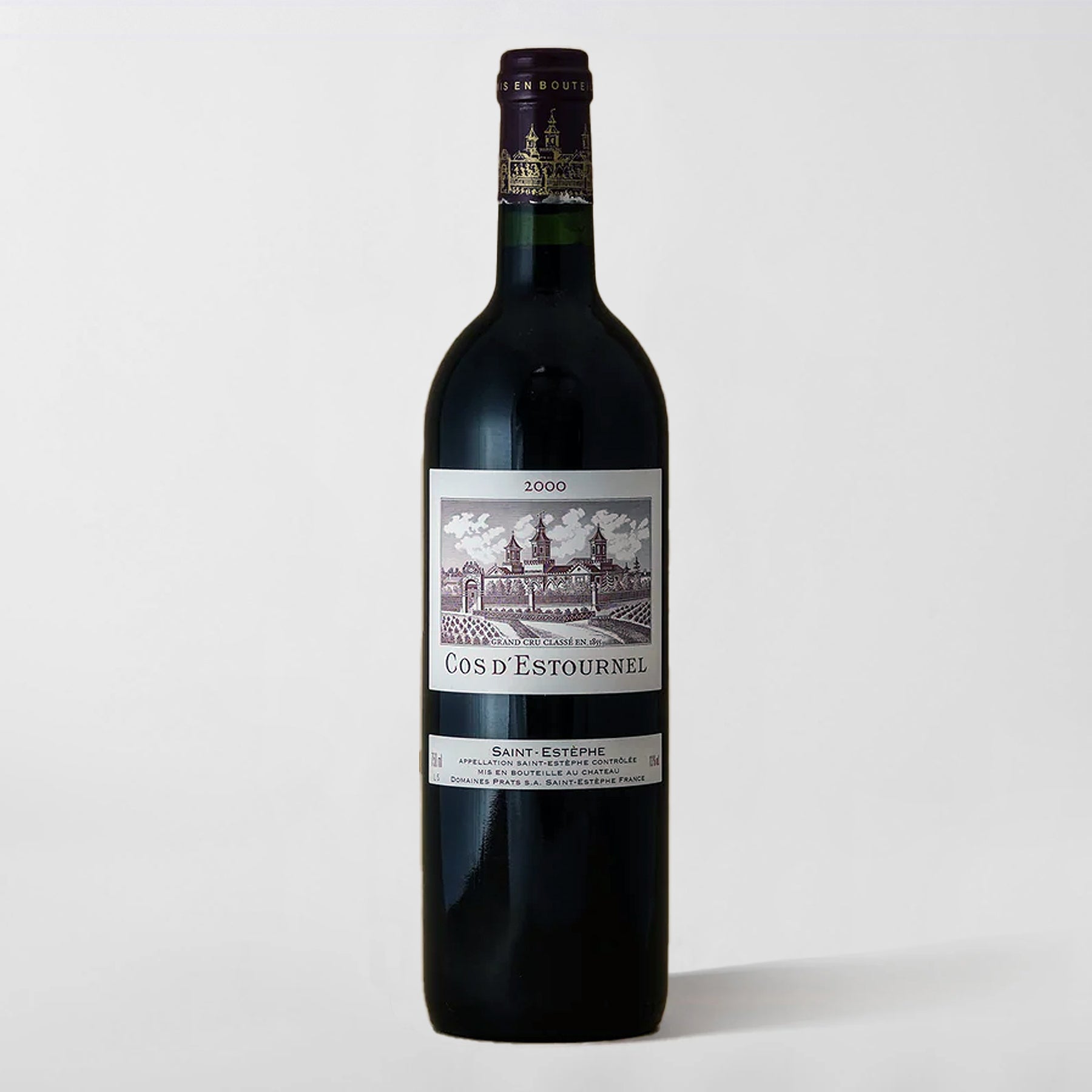Château Cos d'Estournel, Saint Estèphe 2000 - Parcelle Wine