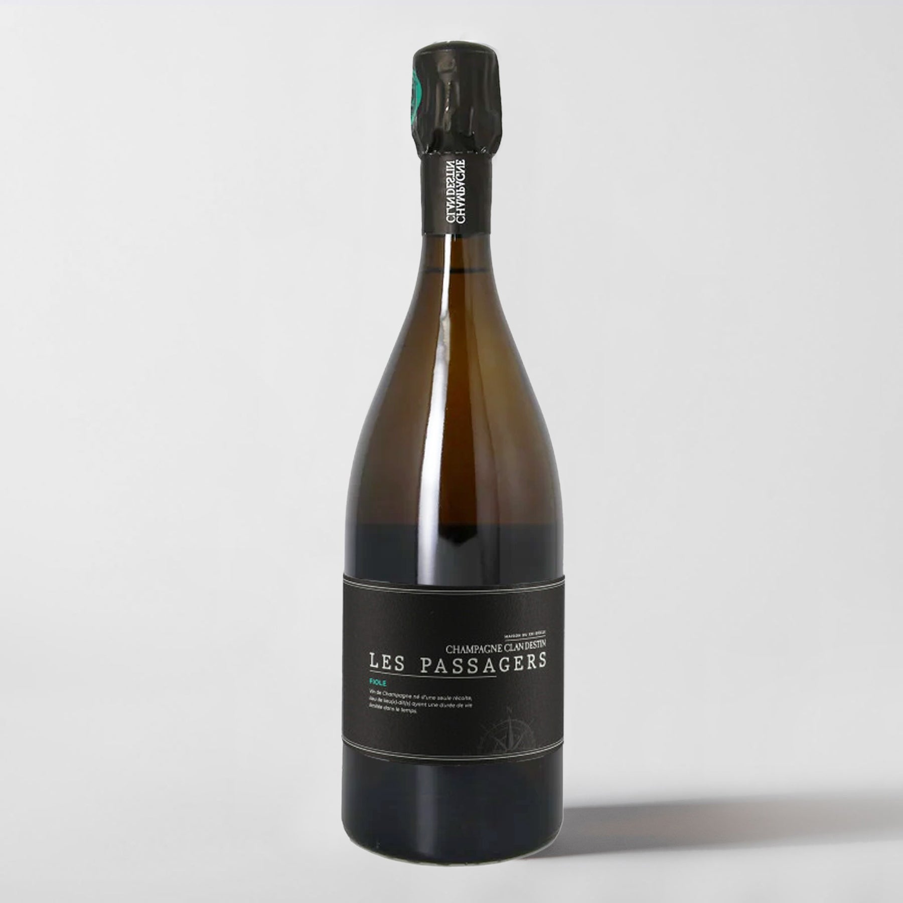 Clandestin, 'Les Passagers Fiole' Brut Nature (base 2022) - Parcelle Wine