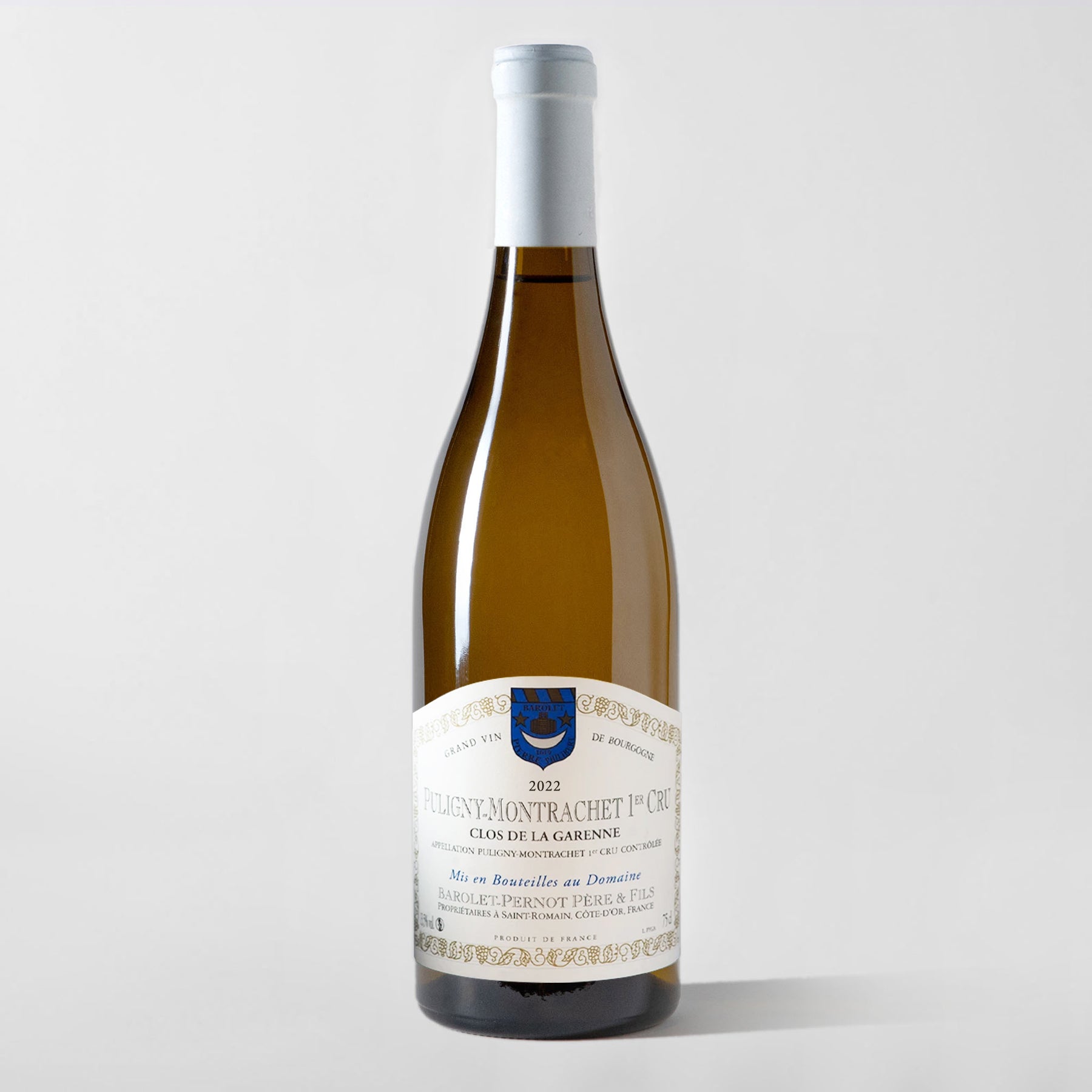 Domaine Barolet-Pernot, Puligny-Montrachet Premier Cru 'Clos la Garenne' 2022 - Parcelle Wine