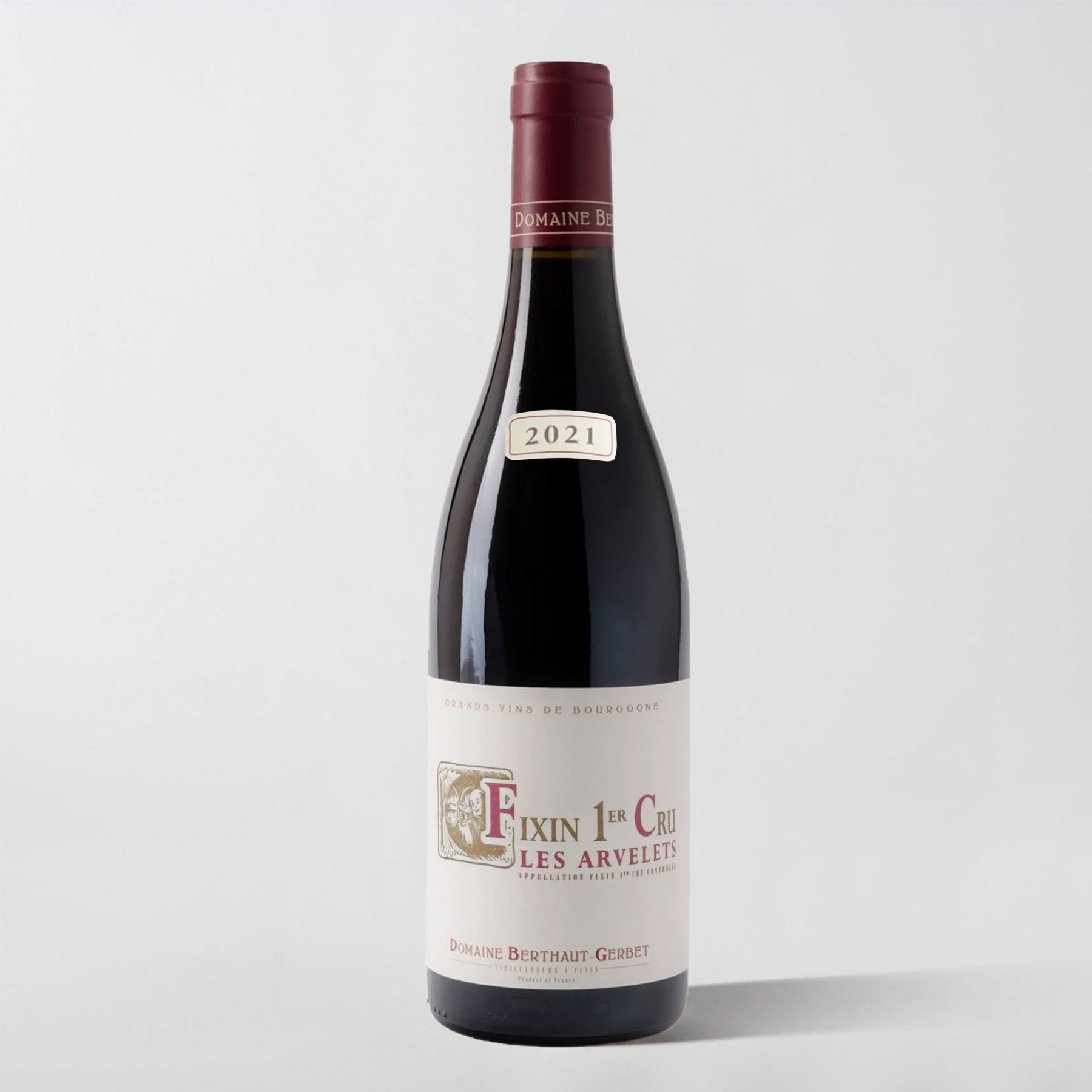 Domaine Denis Berthaut, Fixin Premier Cru 'Les Arvelets' 2021 - Parcelle Wine