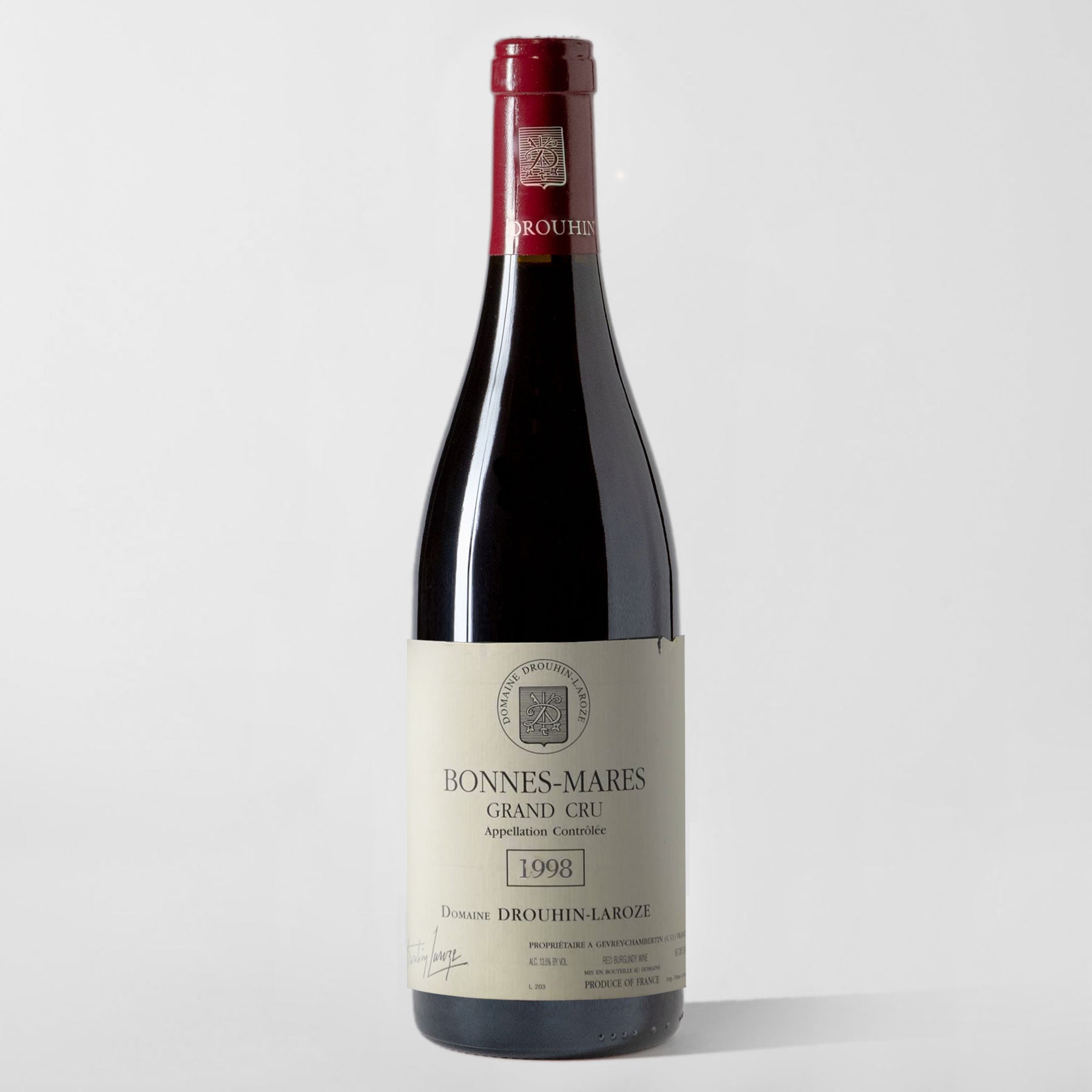 Domaine Drouhin-Laroze, 'Bonnes Mares' Grand Cru 1998 - Parcelle Wine