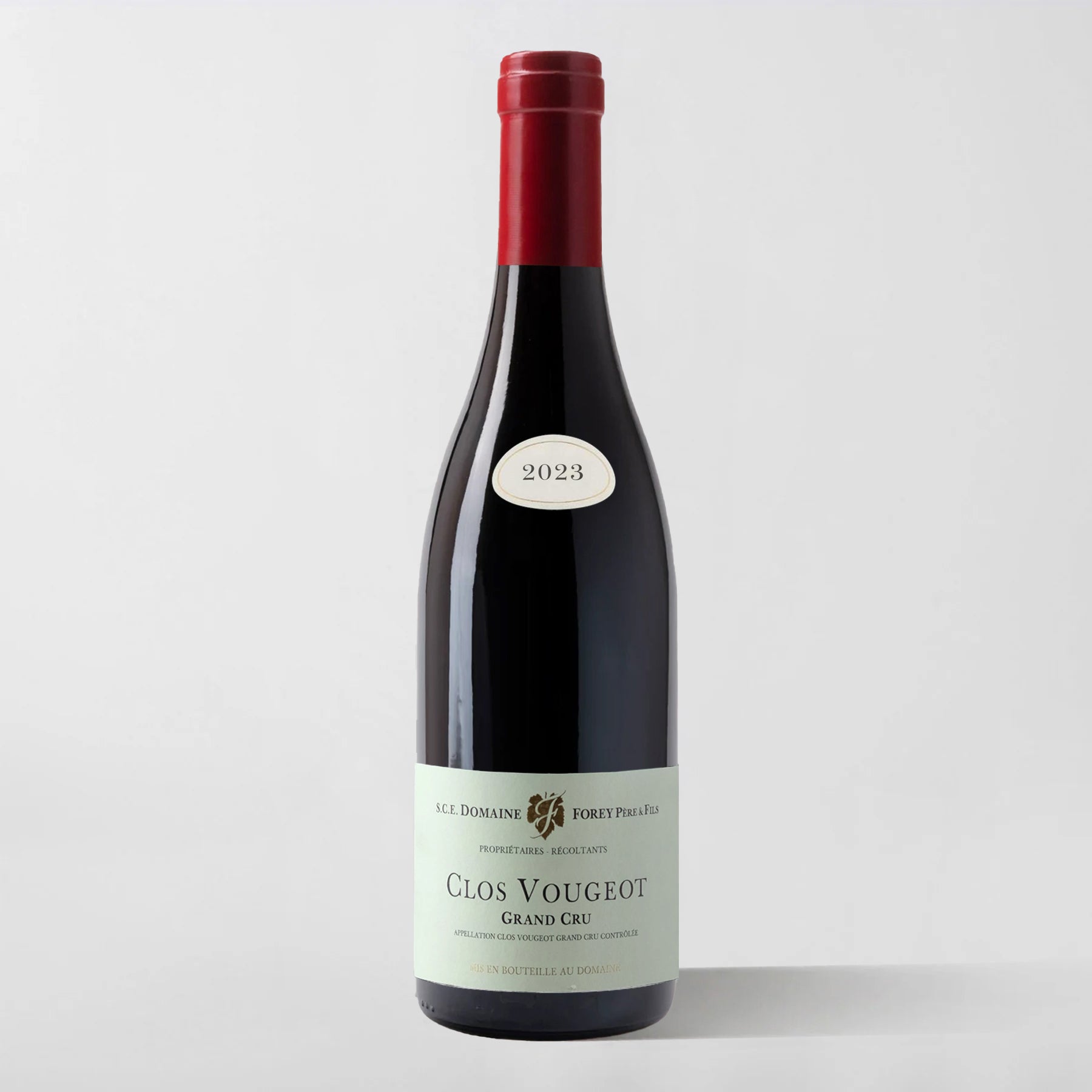 Domaine Forey, 'Clos Vougeot' Grand Cru 2023 - Parcelle Wine