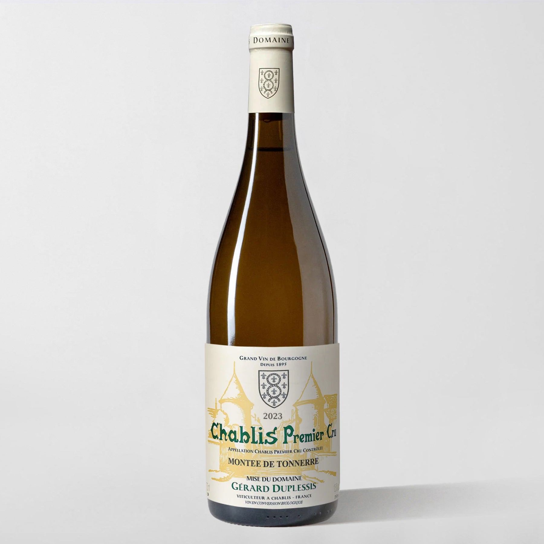 Domaine Gérard Duplessis, Chablis Premier Cru 'Montée de Tonnerre' 2023 - Parcelle Wine