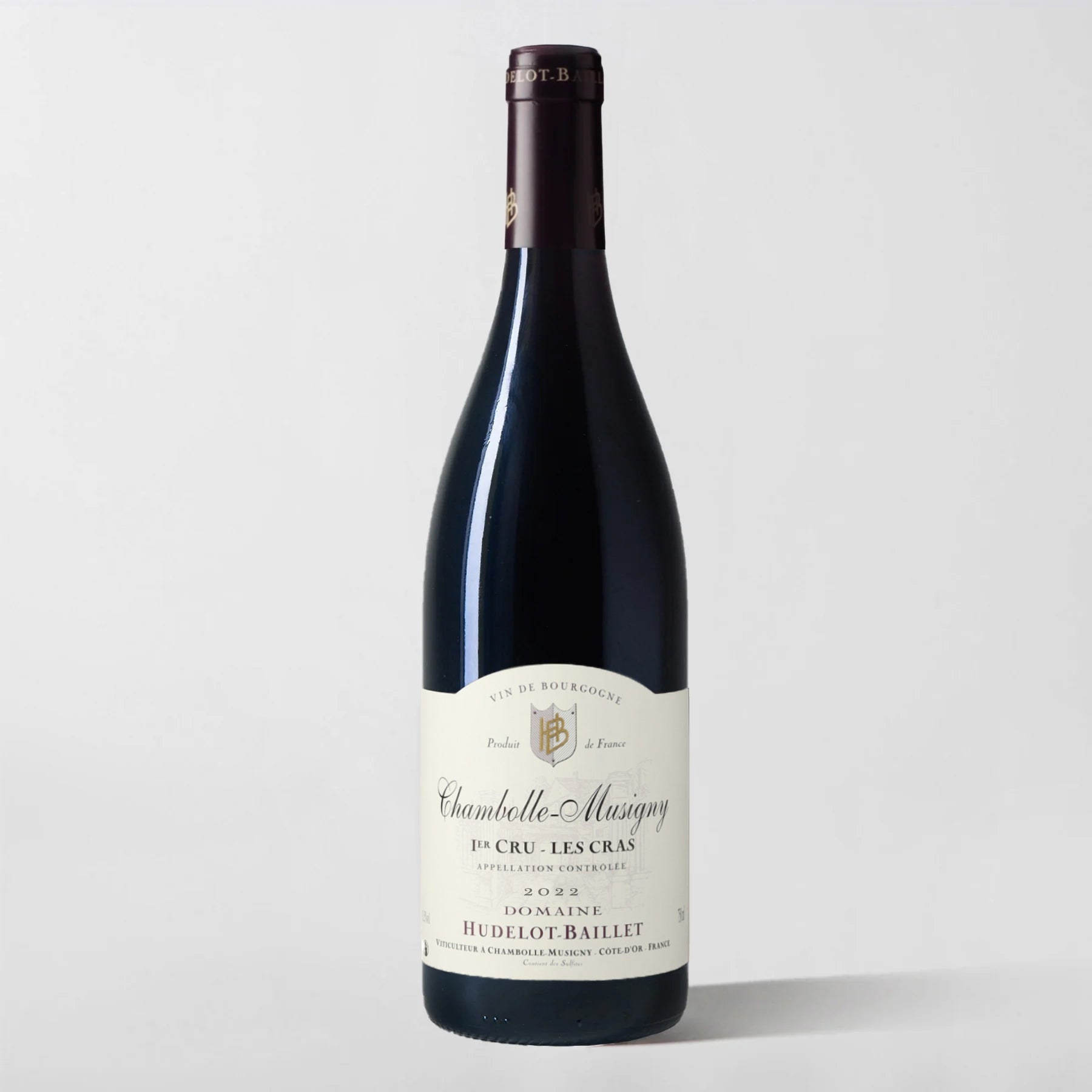 Domaine Hudelot Baillet, Chambolle-Musigny Premier Cru 'Les Cras' 2022 - Parcelle Wine
