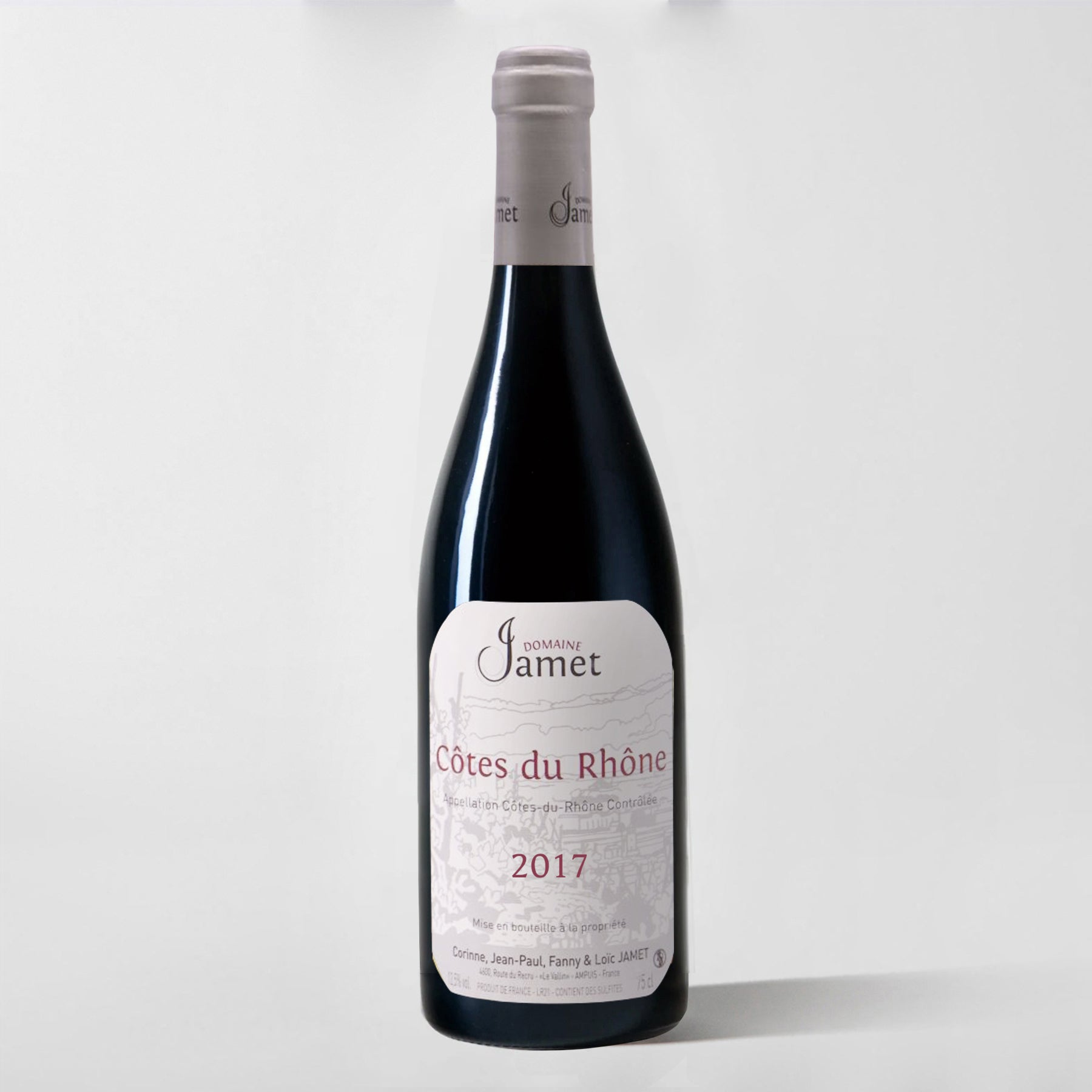 Domaine Jamet, Côtes-du-Rhône 2017 - Parcelle Wine