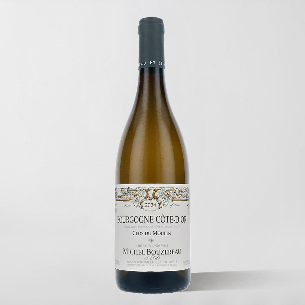 Domaine Michel Bouzereau et Fils, Bourgogne Côte d'Or Blanc 'Clos du Moulin' 2024 (Pre-Sale Arriving 10/5)