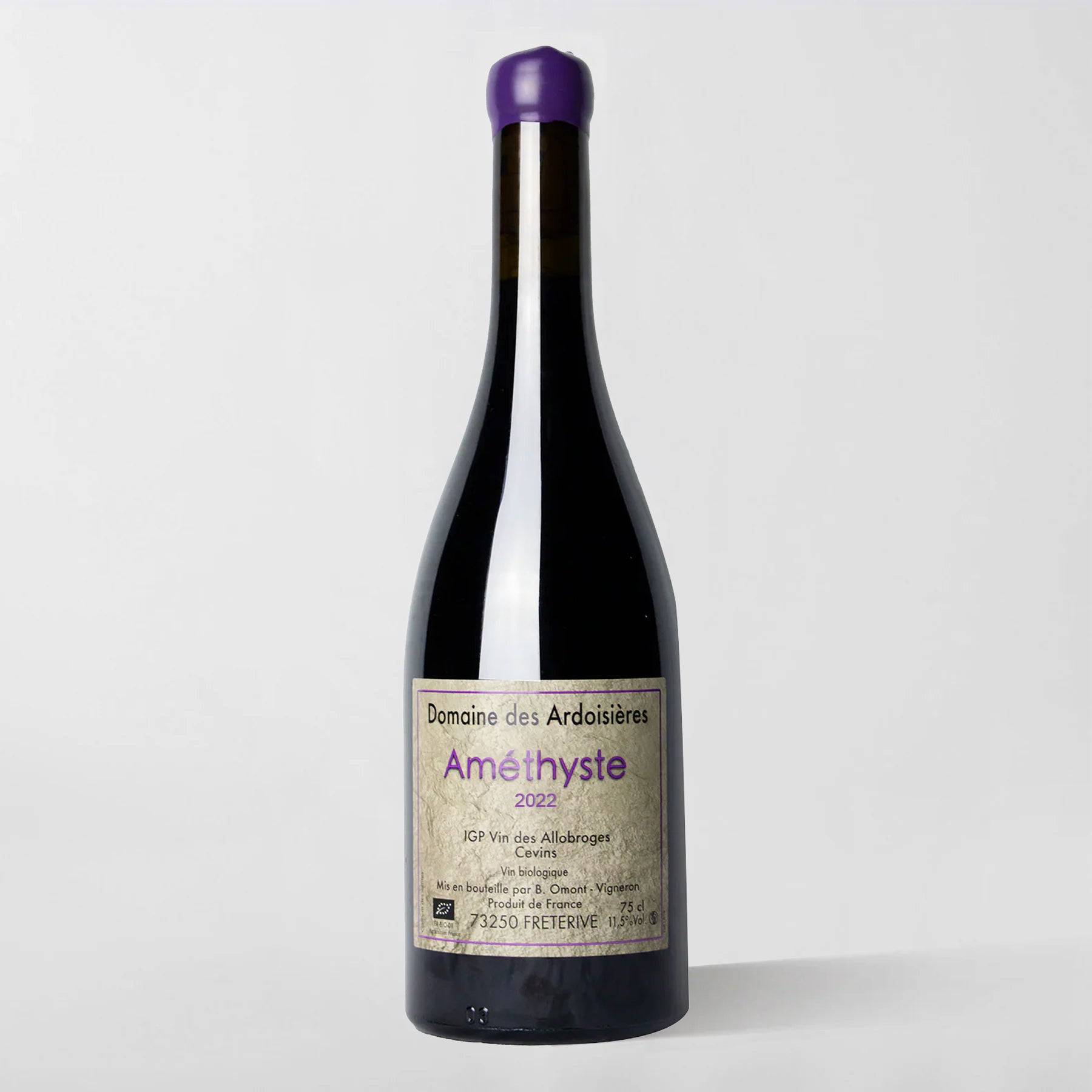Domaine des Ardoisières, Vin des Allobroges Rouge 'Amethyste' 2022 - Parcelle Wine