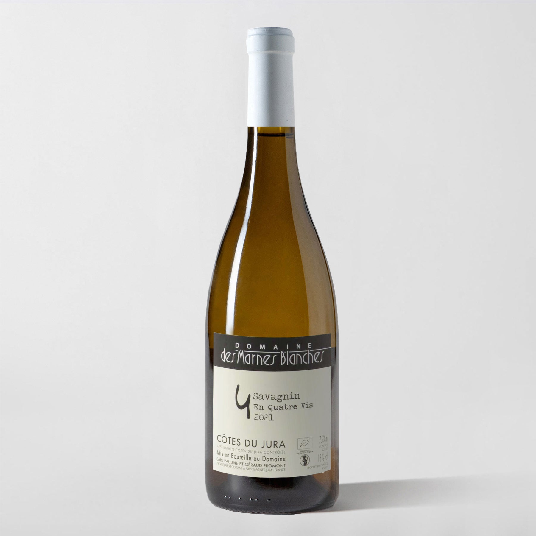 Domaine des Marnes Blanches, Côtes du Jura Chardonnay 'En Quartre Vis' 2021 - Parcelle Wine