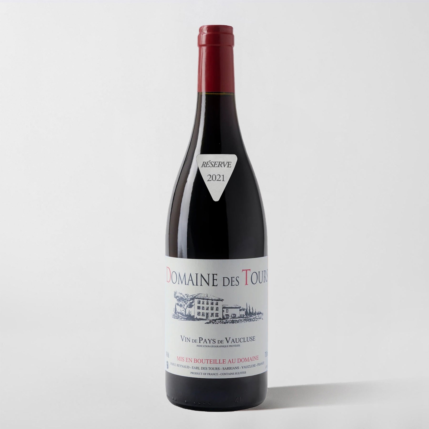 Domaine des Tours, Vin de Pays de Vaucluse Rouge 2021 - Parcelle Wine