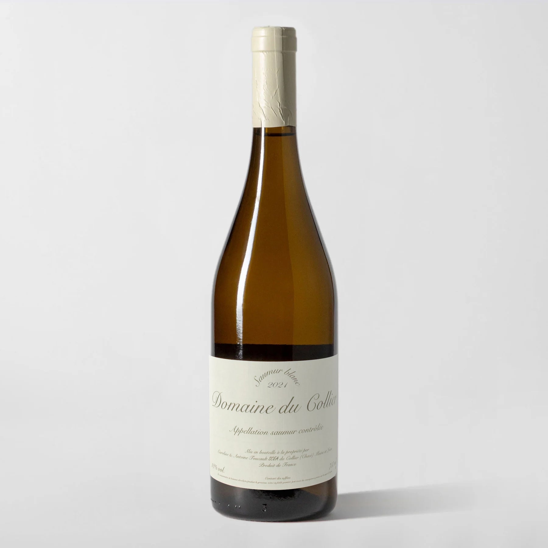 Domaine du Collier, Saumur Blanc 2021 - Parcelle Wine