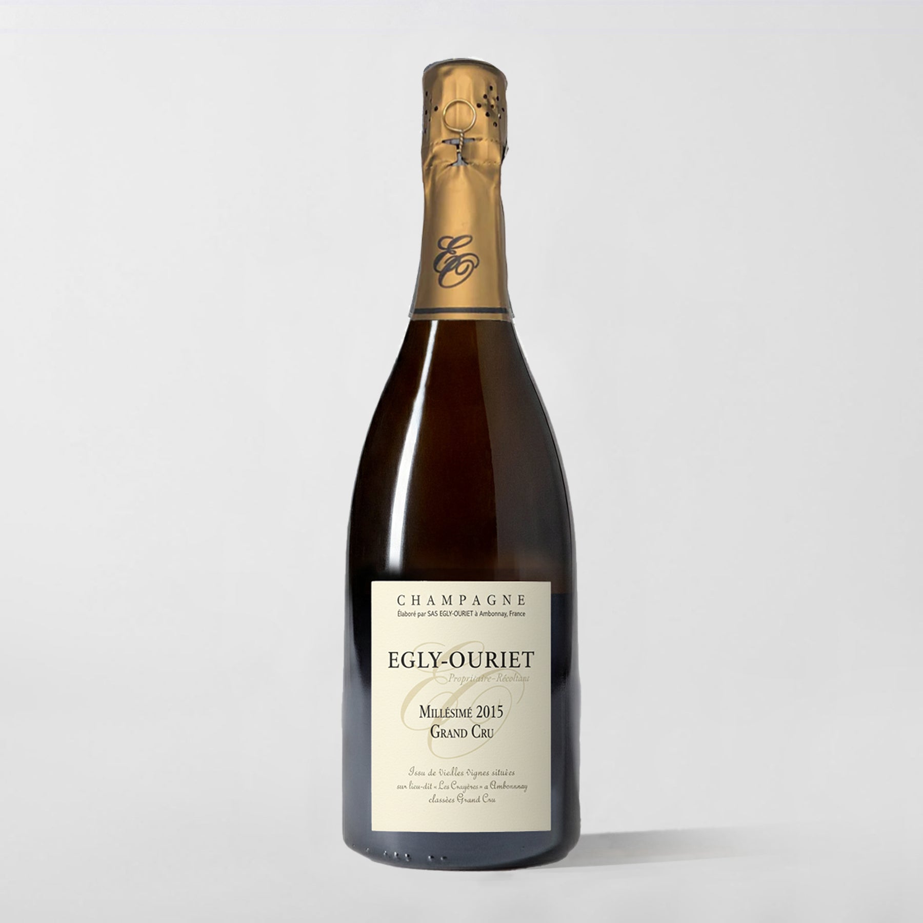Egly-Ouriet, Brut Grand Cru Millésime 2015 (Pre-sale Arriving 9/18) - Parcelle Wine