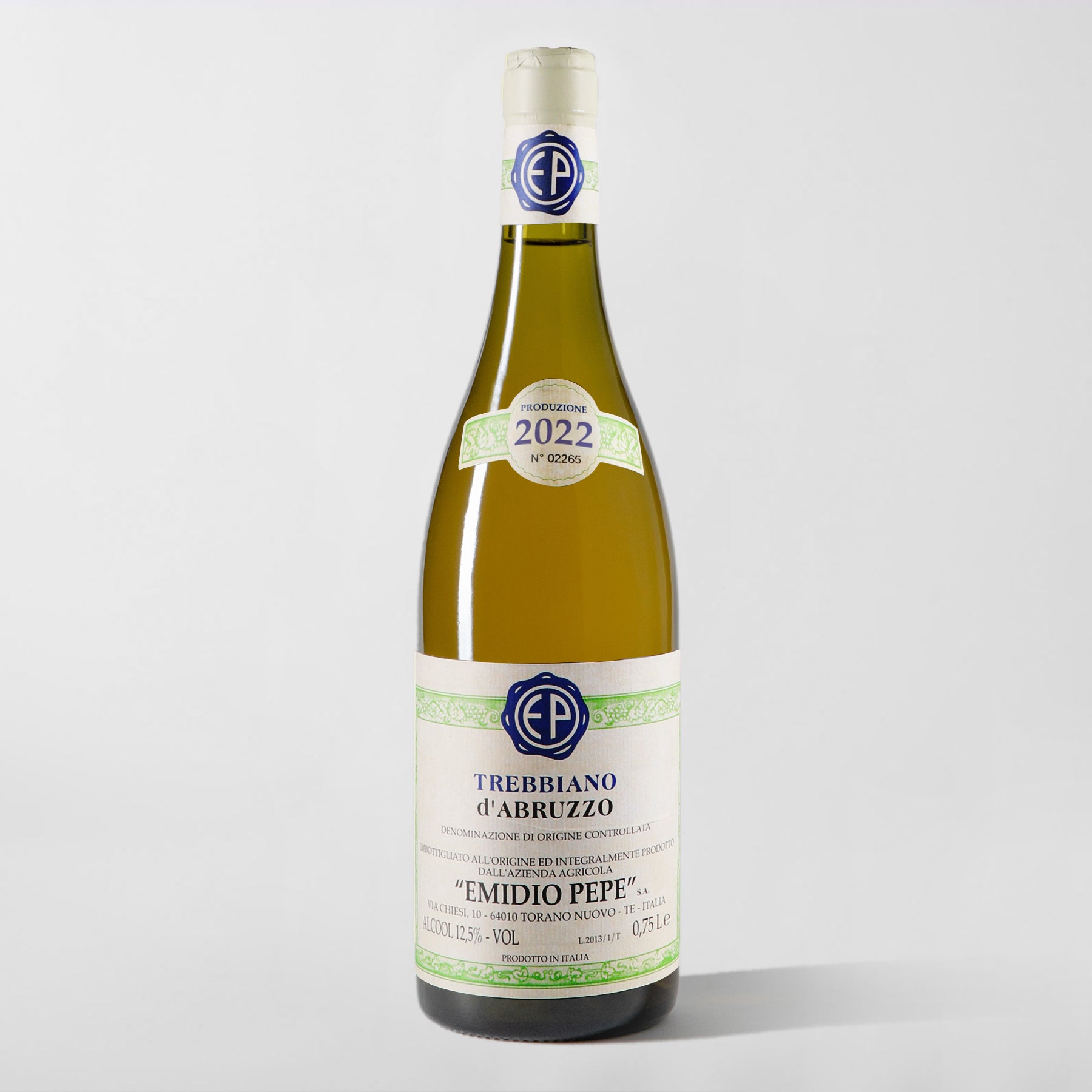 Emidio Pepe, Trebbiano d'Abruzzo 2022 (Pre-Sale Arriving March) - Parcelle Wine