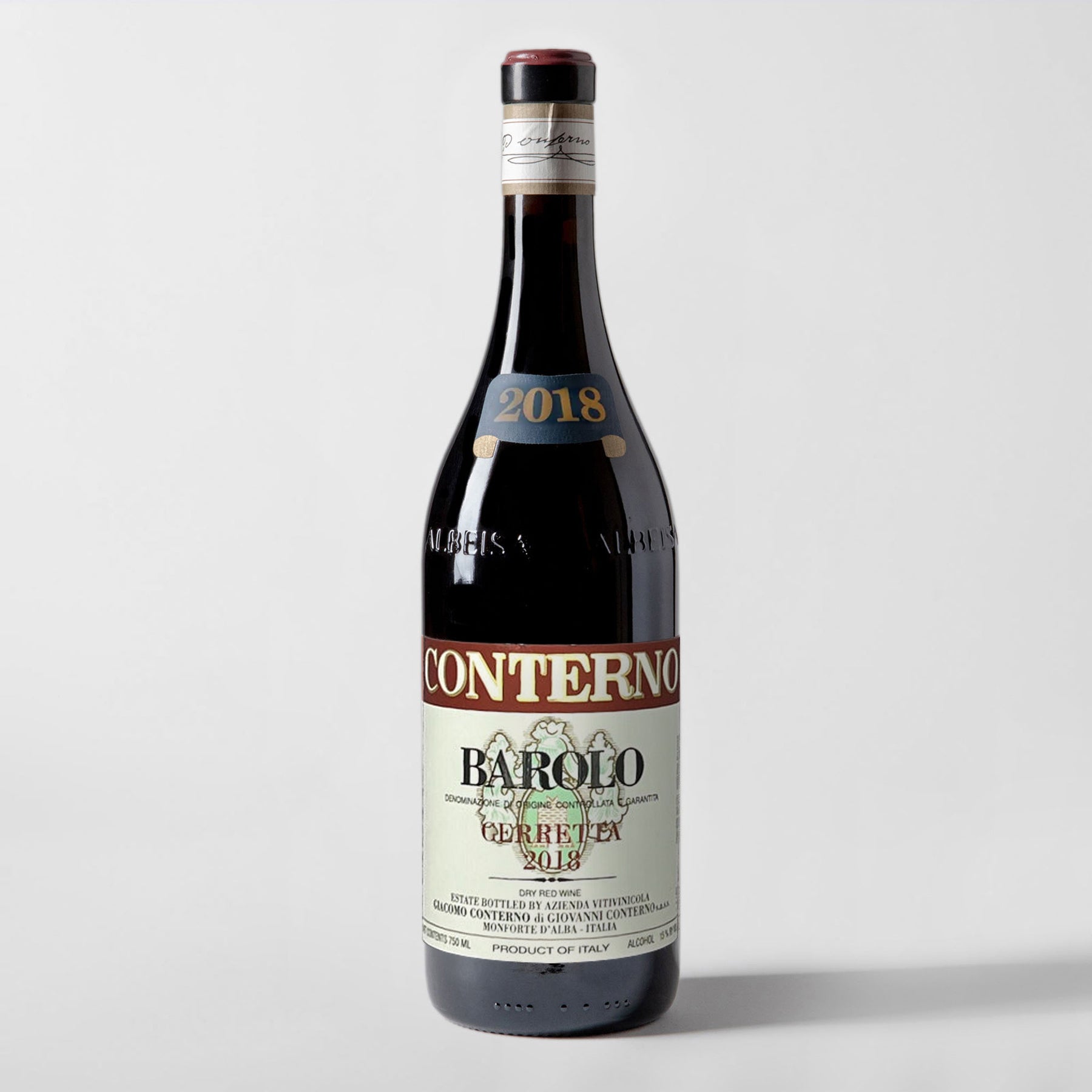 Giacomo Conterno, Barolo 'Cerretta' 2018 - Parcelle Wine