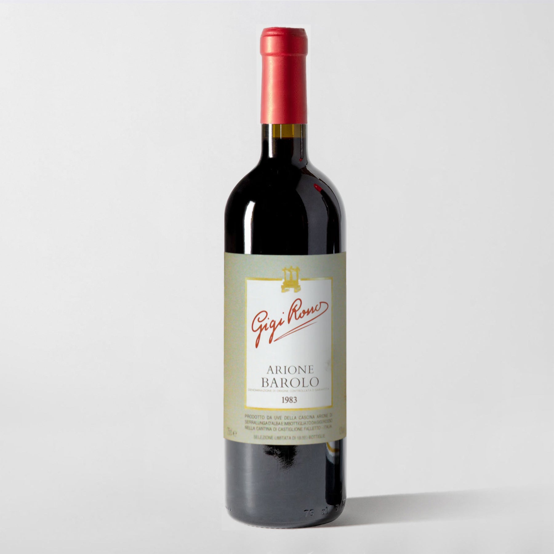 Gigi Rosso, Barolo 'Arione' 1983 - Parcelle Wine