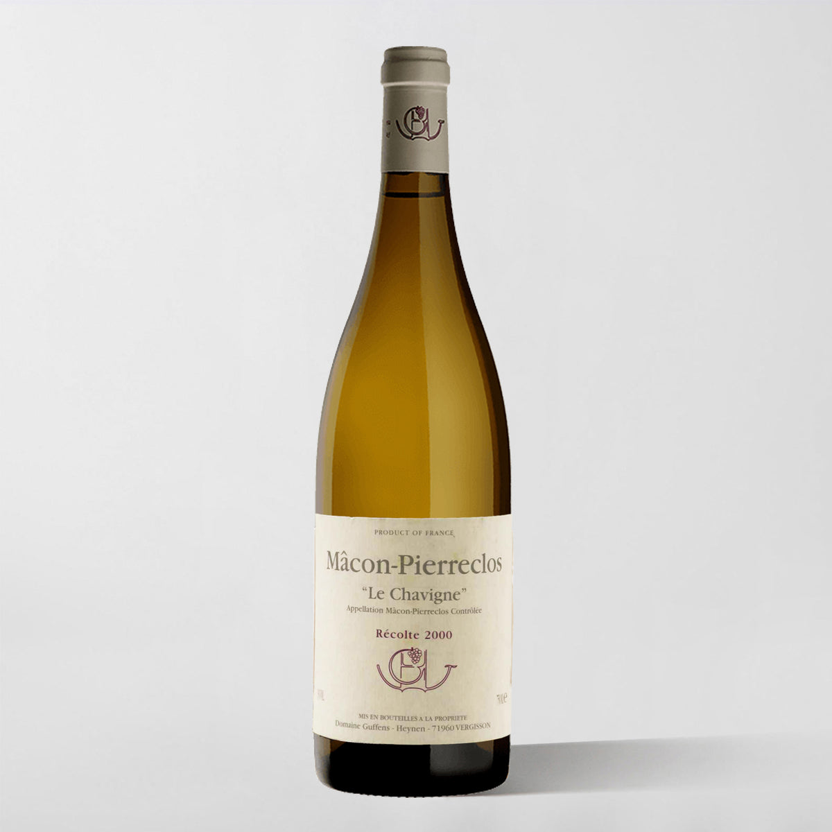 Guffens-Heynen, Mâcon-Pierreclos 'Le Chavigne' 2000