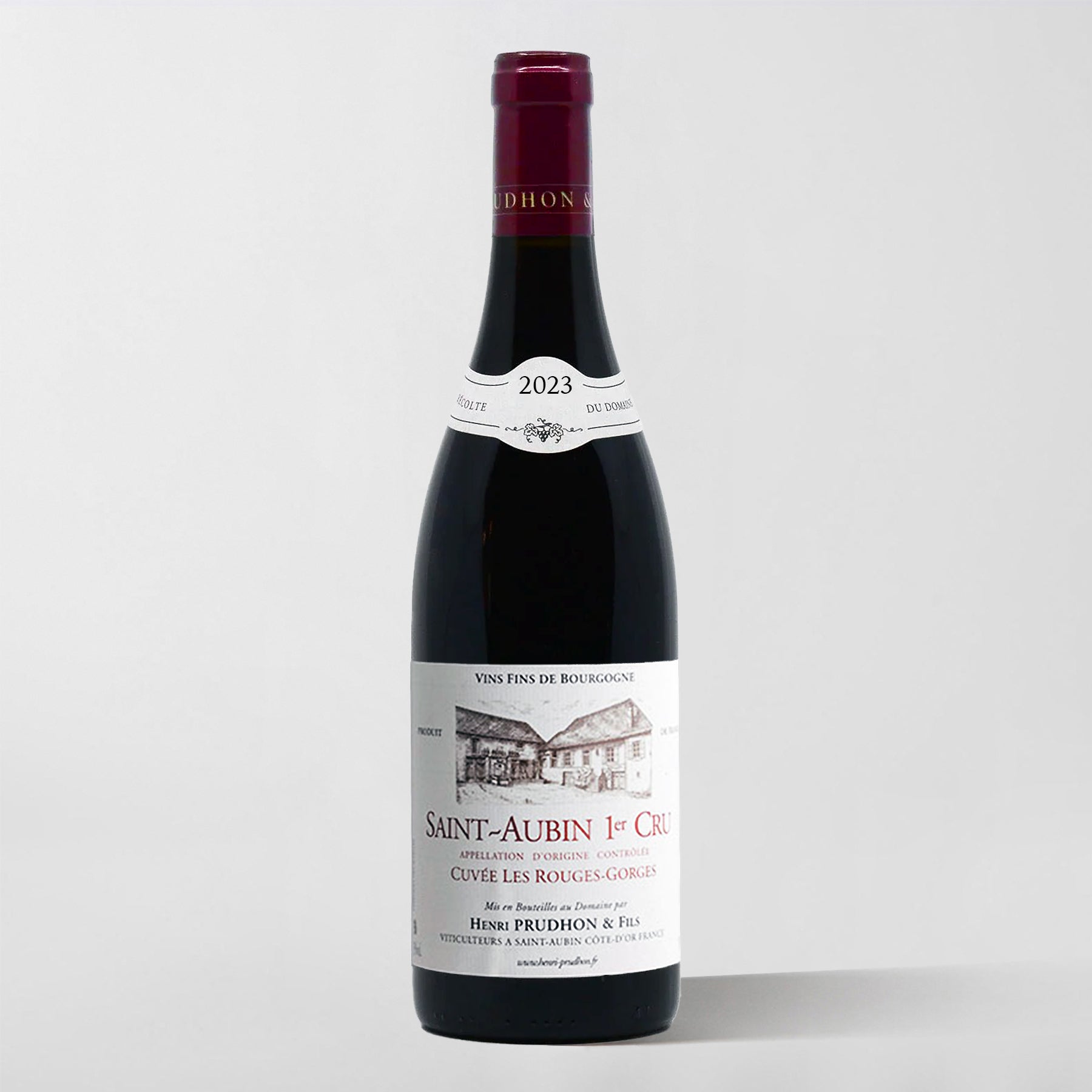 Henri Prudhon & Fils, Saint-Aubin Rouge Premier Cru 'Cuvée Les Rouges-Gorges' 2023 (Pre-Sale Arriving Early April) - Parcelle Wine