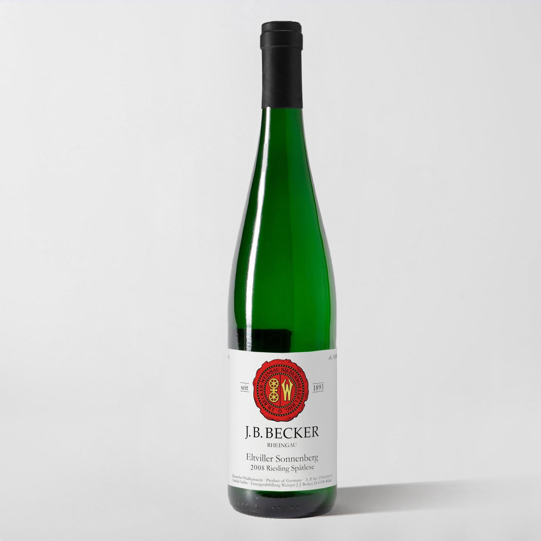 J.B. Becker, 'Eltviller Sonnenberg' Riesling Spätlese 2008 - Parcelle Wine