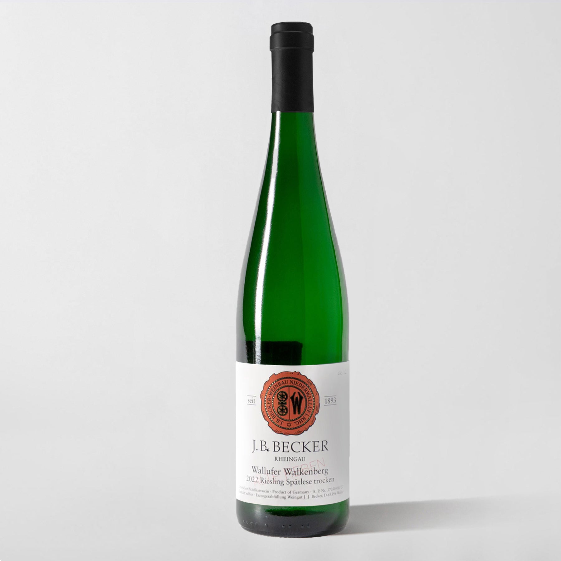J.B. Becker, 'Walkenberg' Riesling Spätlese Trocken 2022 - Parcelle Wine