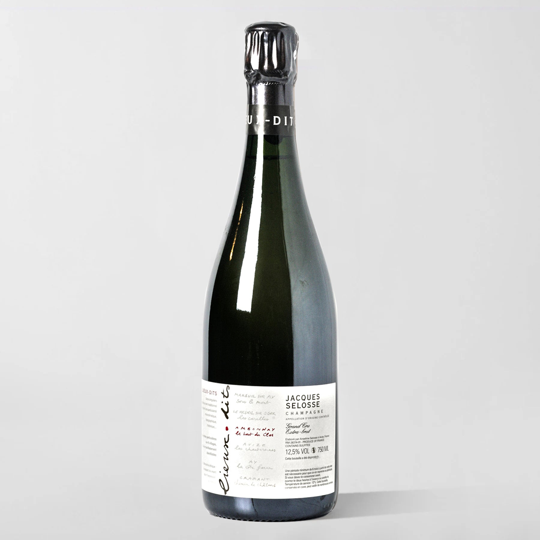 Jacques Selosse, Brut Blanc de Noirs 'Bout Du Clos Ambonnay' (2023 Disg.) - Parcelle Wine