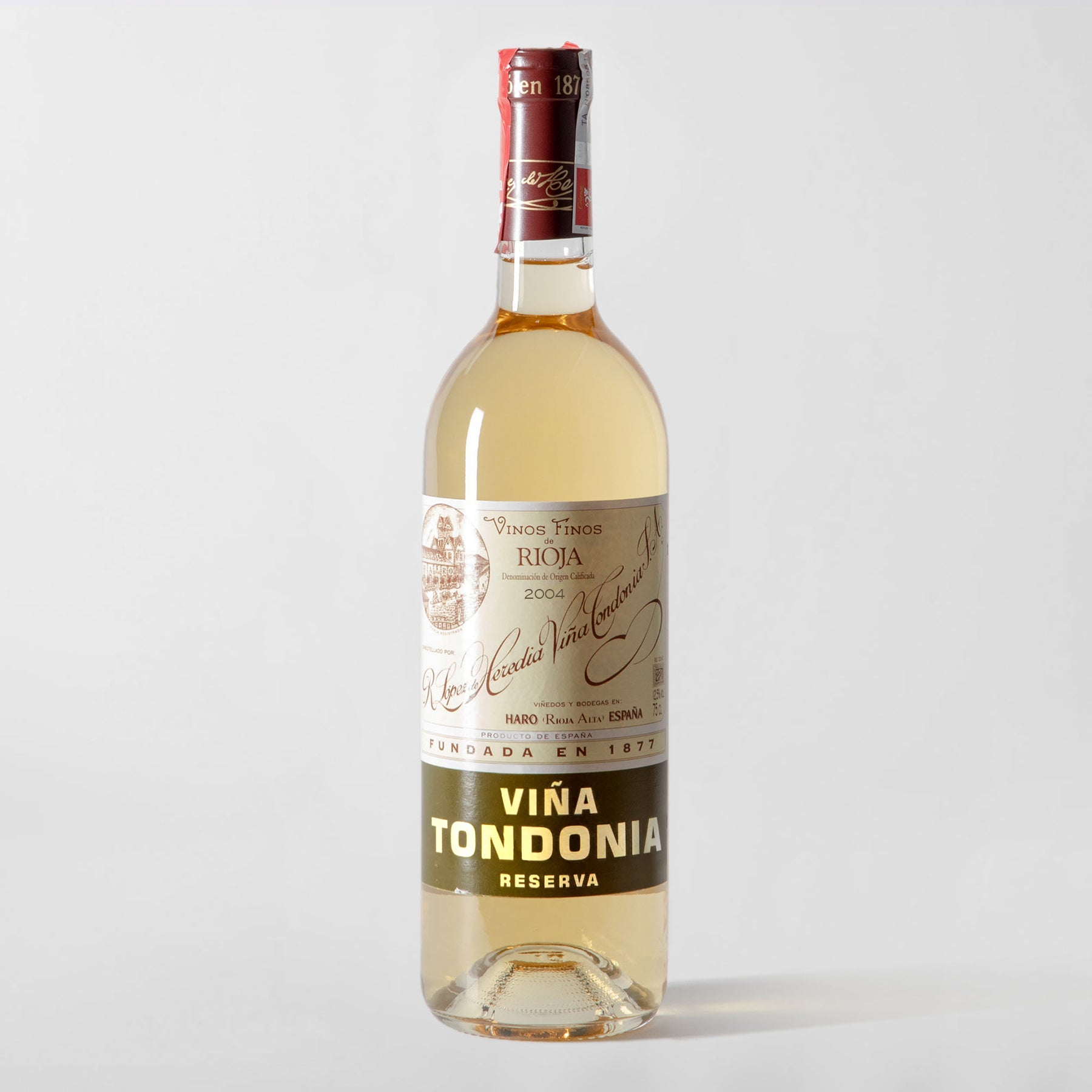 López de Heredia, Rioja Blanco Gran Reserva 'Viña Tondonia' 2004 - Parcelle Wine