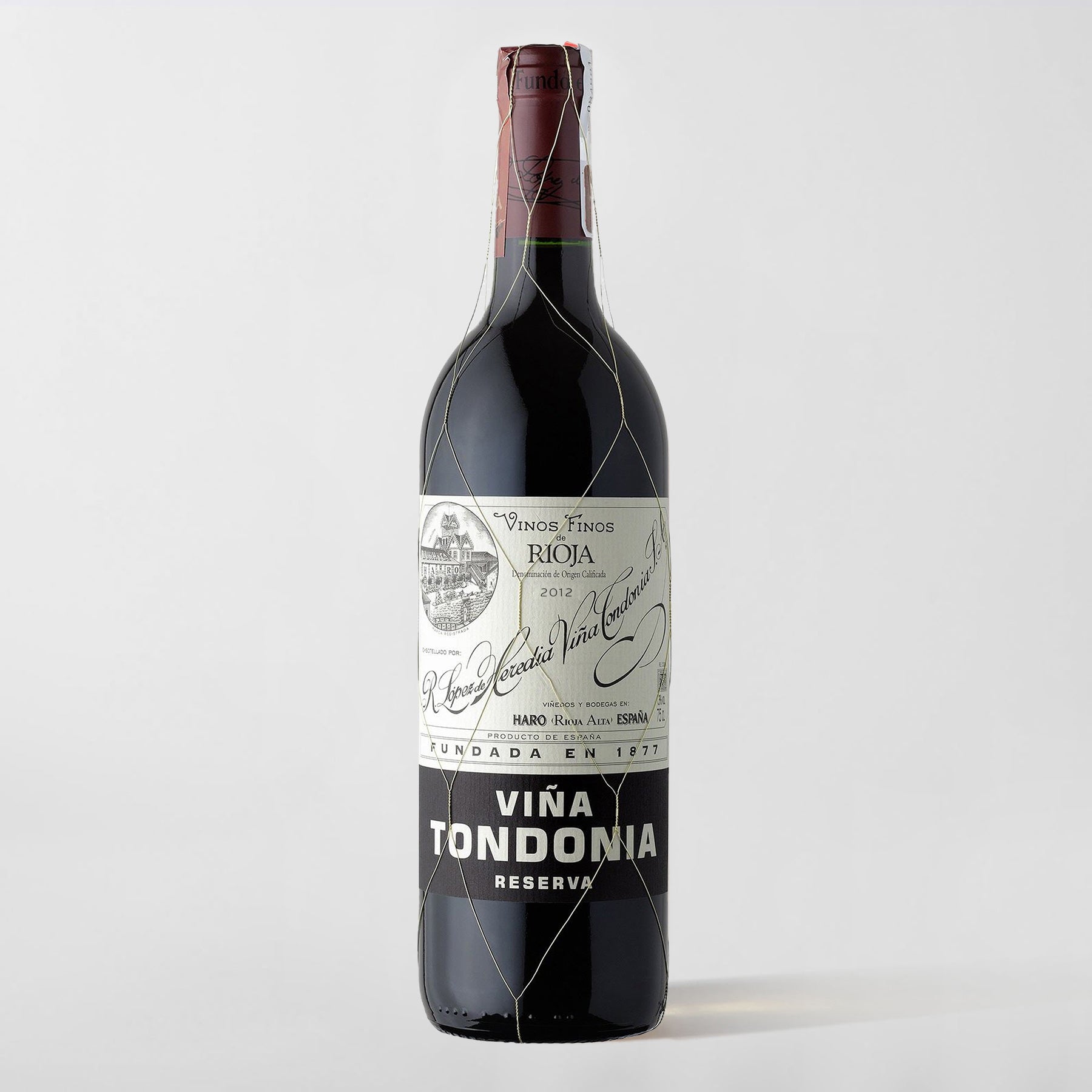 López de Heredia, Rioja Reserva 'Viña Tondonia' 2012 - Parcelle Wine