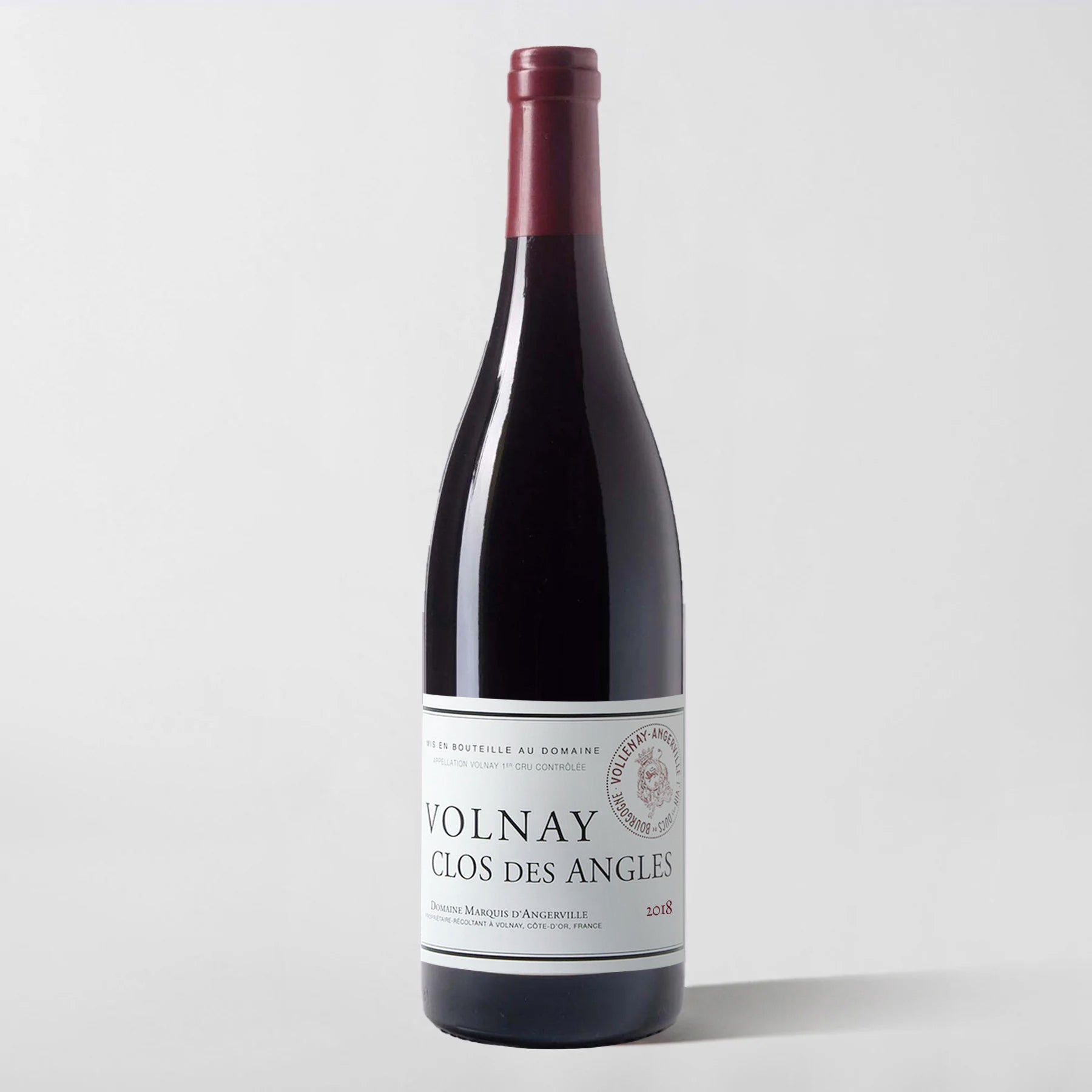 Marquis d'Angerville, Volnay Premier Cru 'Clos des Angles' 2018 - Parcelle Wine