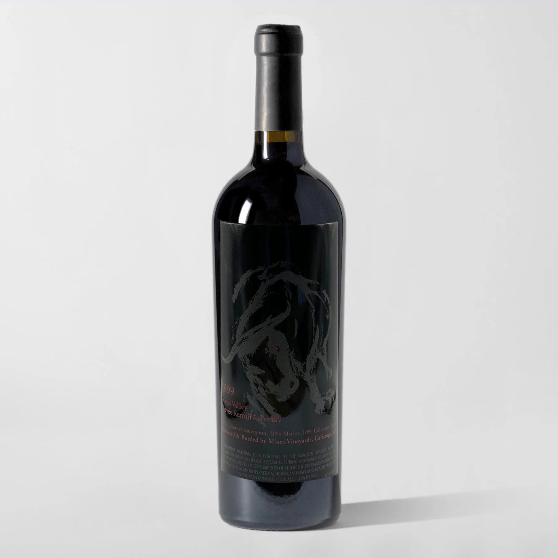 Miura Vineyards, Napa Valley Cabernet Sauvignon 1999 - Parcelle Wine