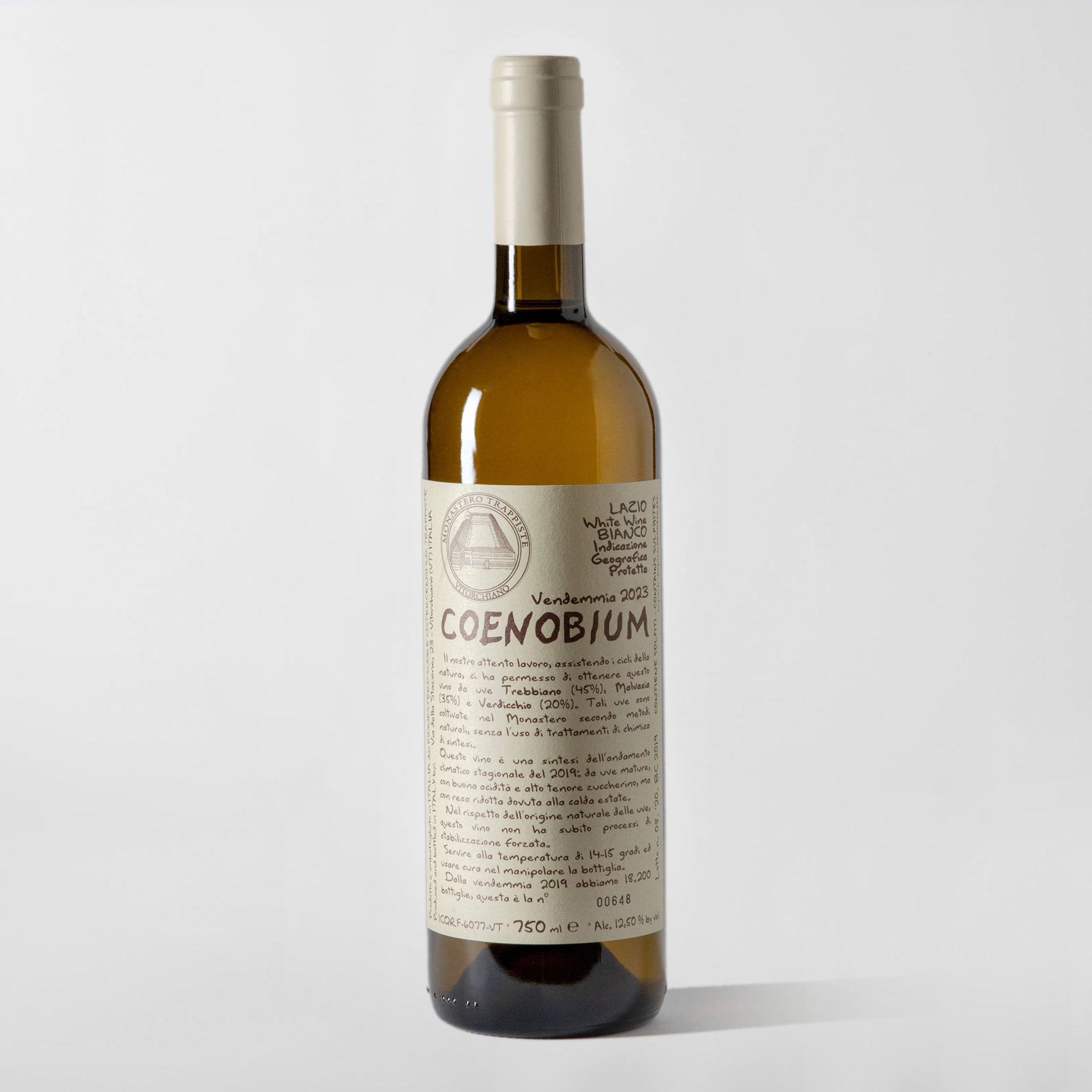 Monastero Suore Cistercensi, Coenobium Bianco 2023 - Parcelle Wine