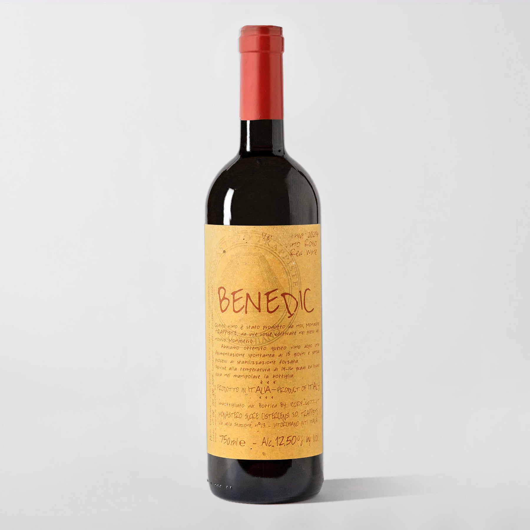 Monastero Suore Cistercensi, Lazio Rosso 'Benedic' 2024 - Parcelle Wine