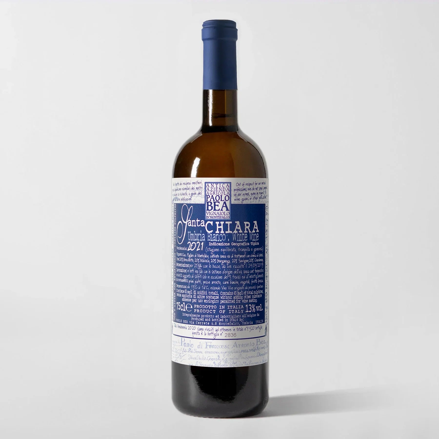 Paolo Bea, Umbria Bianco 'Santa Chiara' 2021 - Parcelle Wine