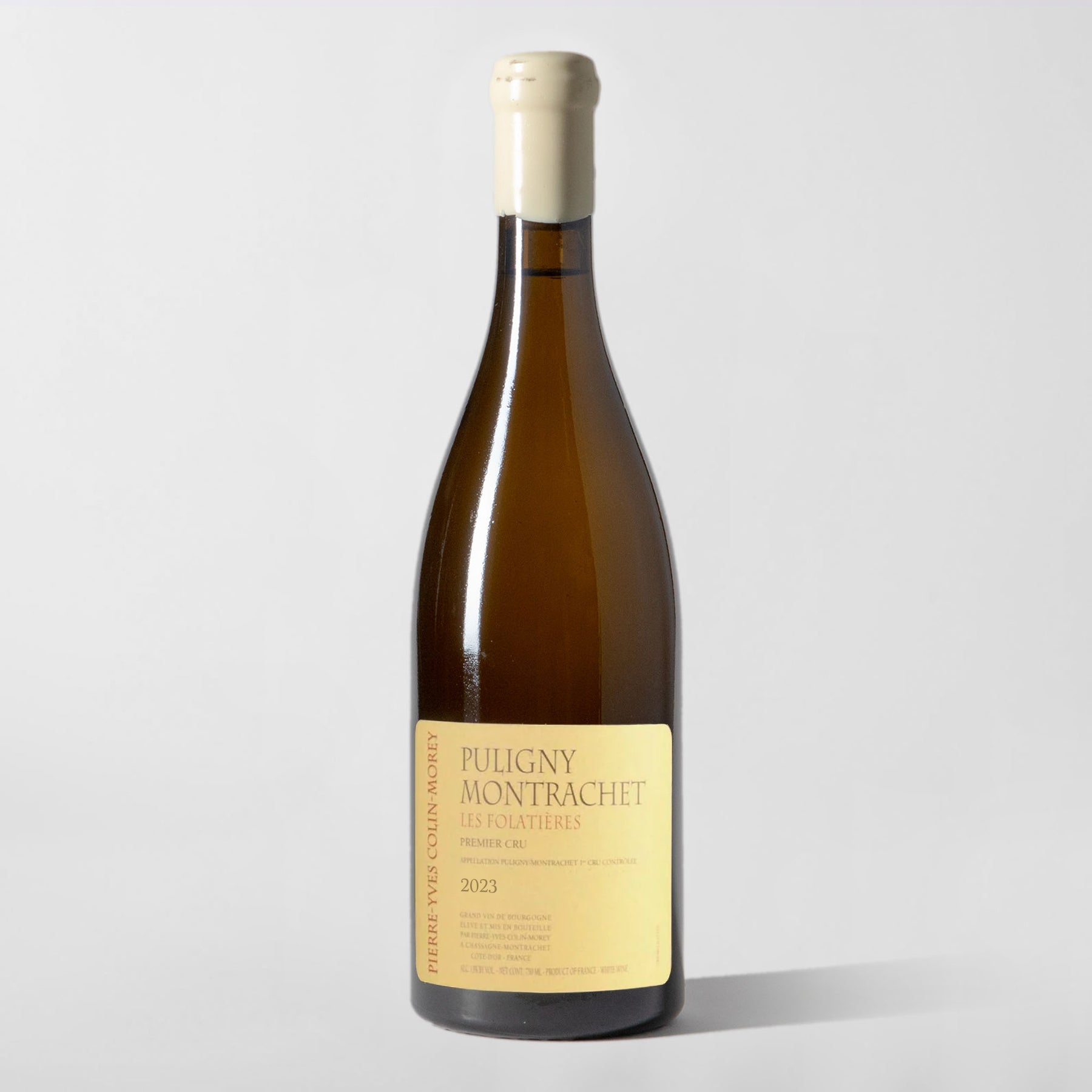 Pierre-Yves Colin-Morey, Puligny-Montrachet Premier Cru 'Les Folatières' 2023 - Parcelle Wine