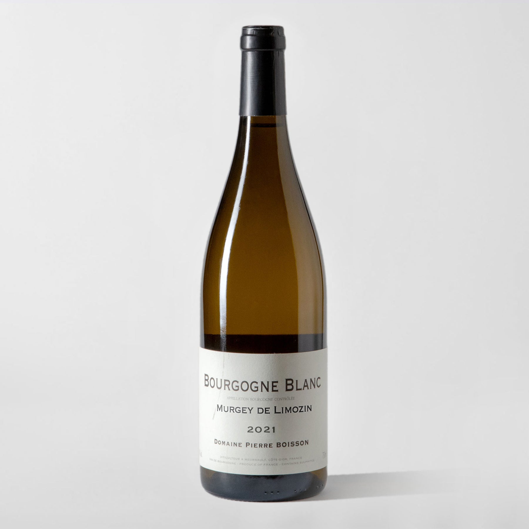Pierre Boisson, Bourgogne Blanc 'Murgey de Limozin' 2021 - Parcelle Wine