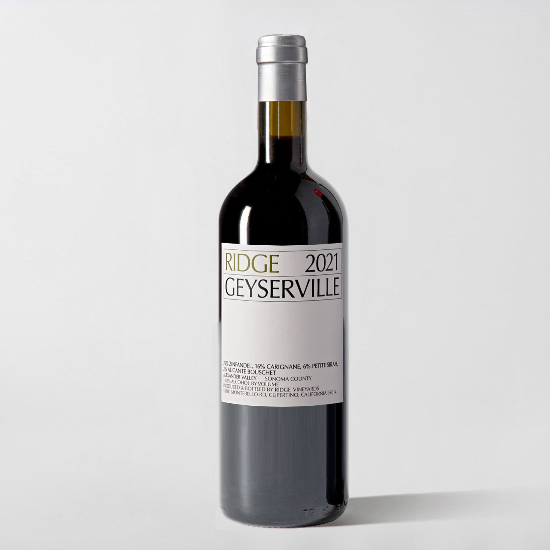 Ridge, Zinfandel 'Geyserville' 2021 - Parcelle Wine