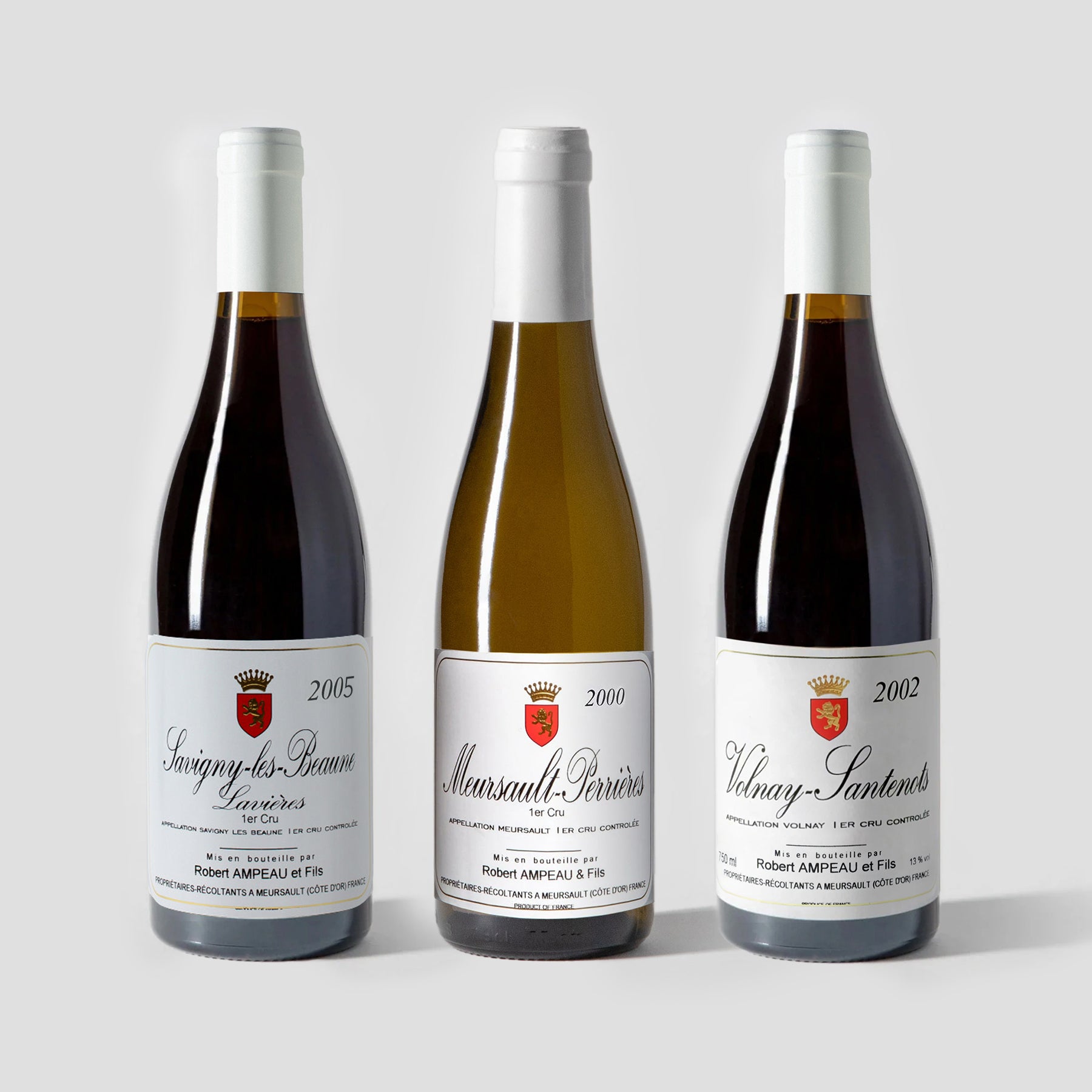 Robert Ampeau 3-pack (Pre-Sale Arriving Mid-October) - Parcelle Wine