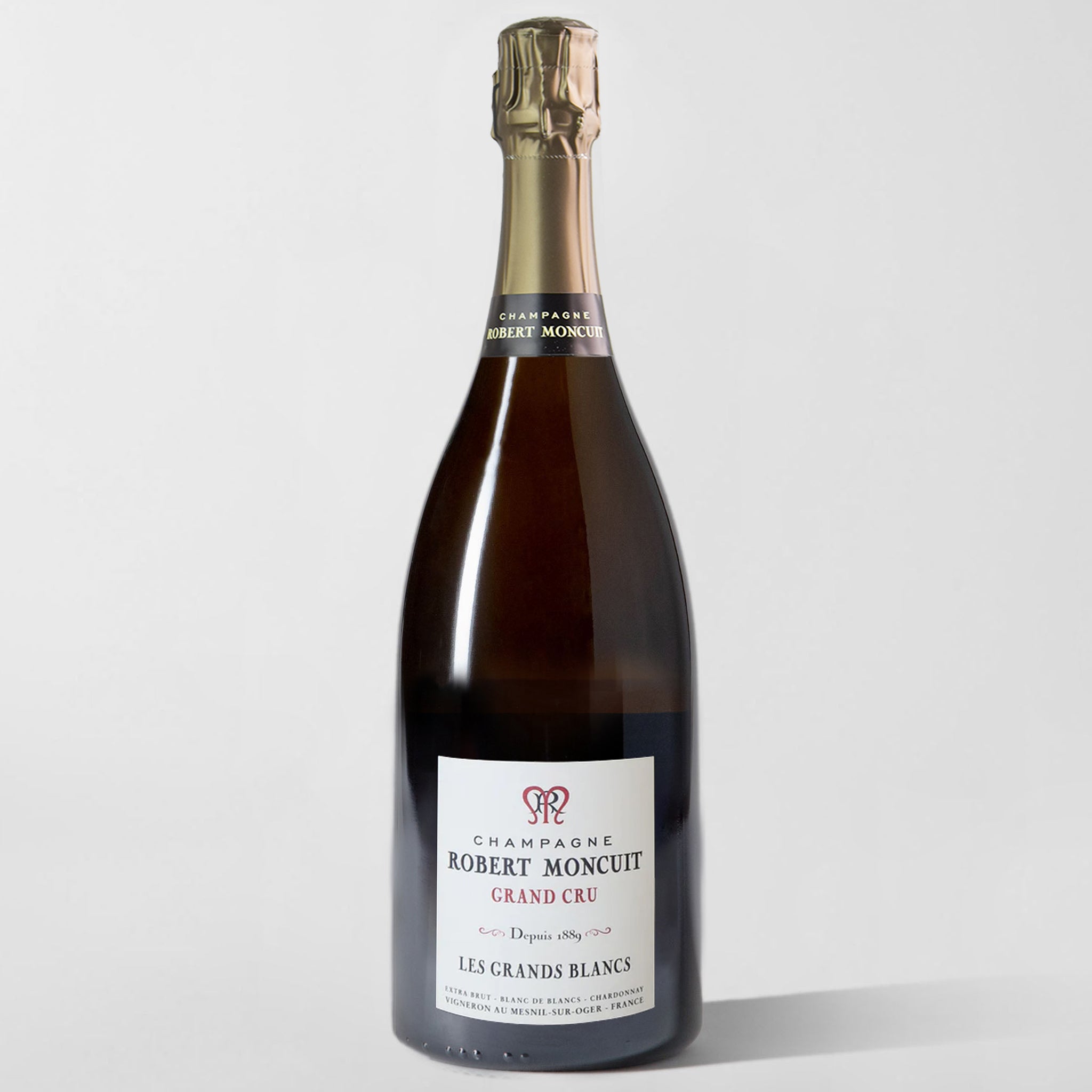 Robert Moncuit, Grand Cru 'Les Grands Blancs' Extra Brut Double Magnum - Parcelle Wine