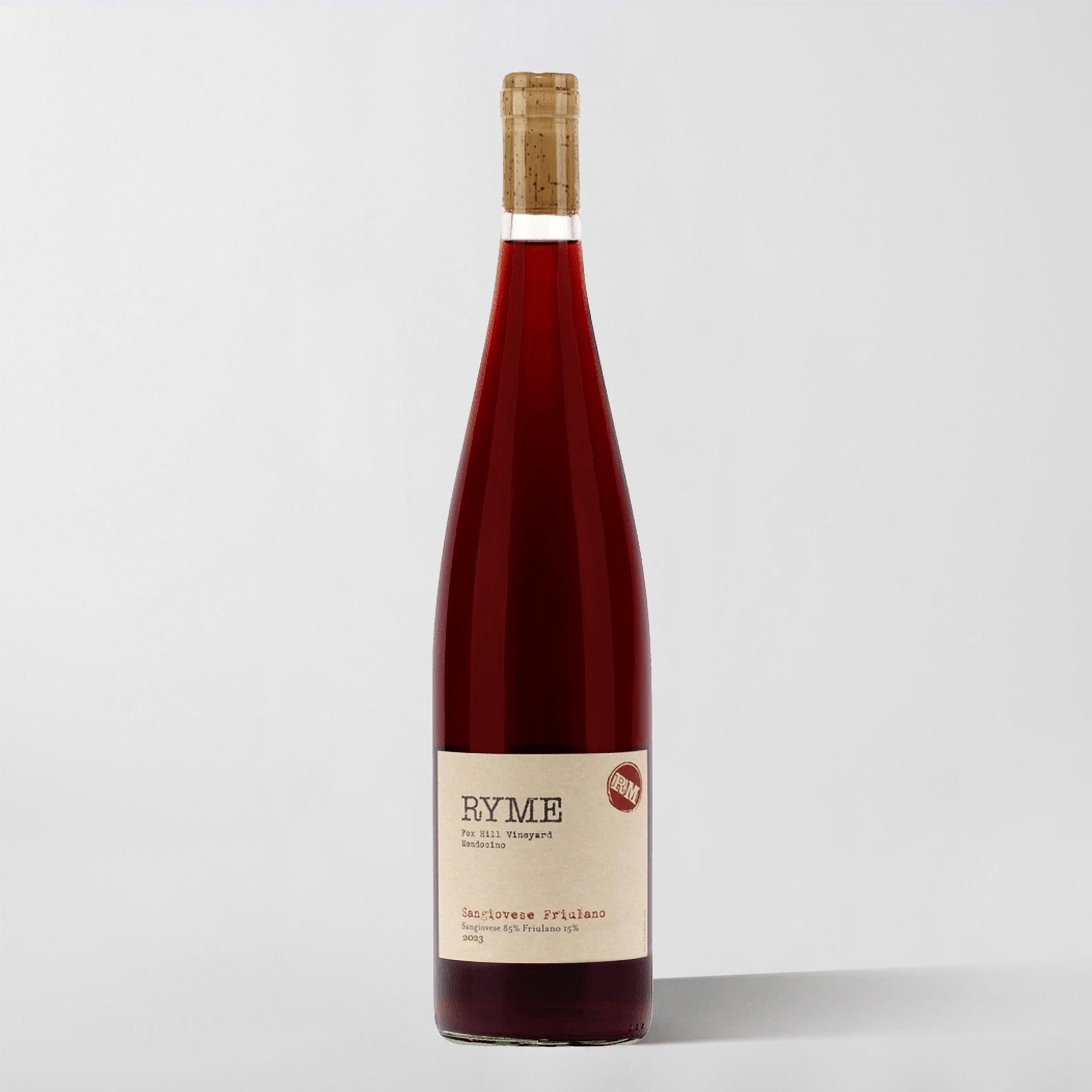 Ryme Cellars, Mendocino Sangiovese Friulano 'Fox Hill Vineyard' 2023