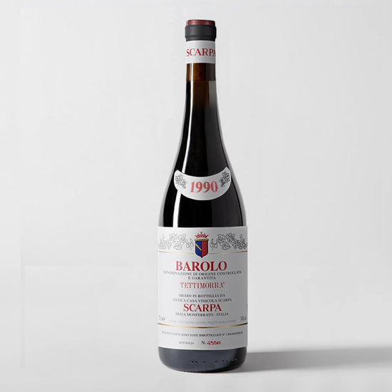 Scarpa, Barolo 'Tettimorra' 1990 - Parcelle Wine