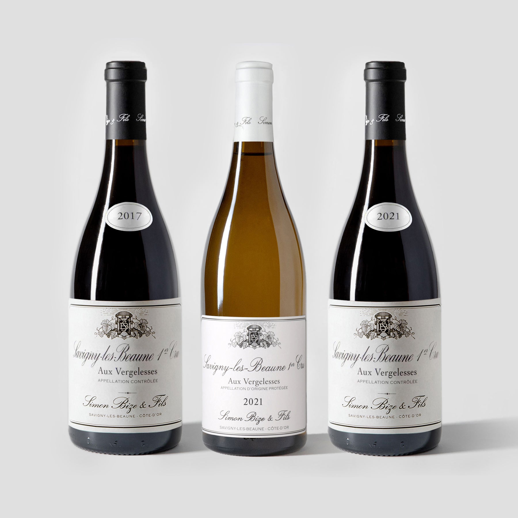 Simon Bize, 'Aux Vergelesses' 3-pack - Parcelle Wine