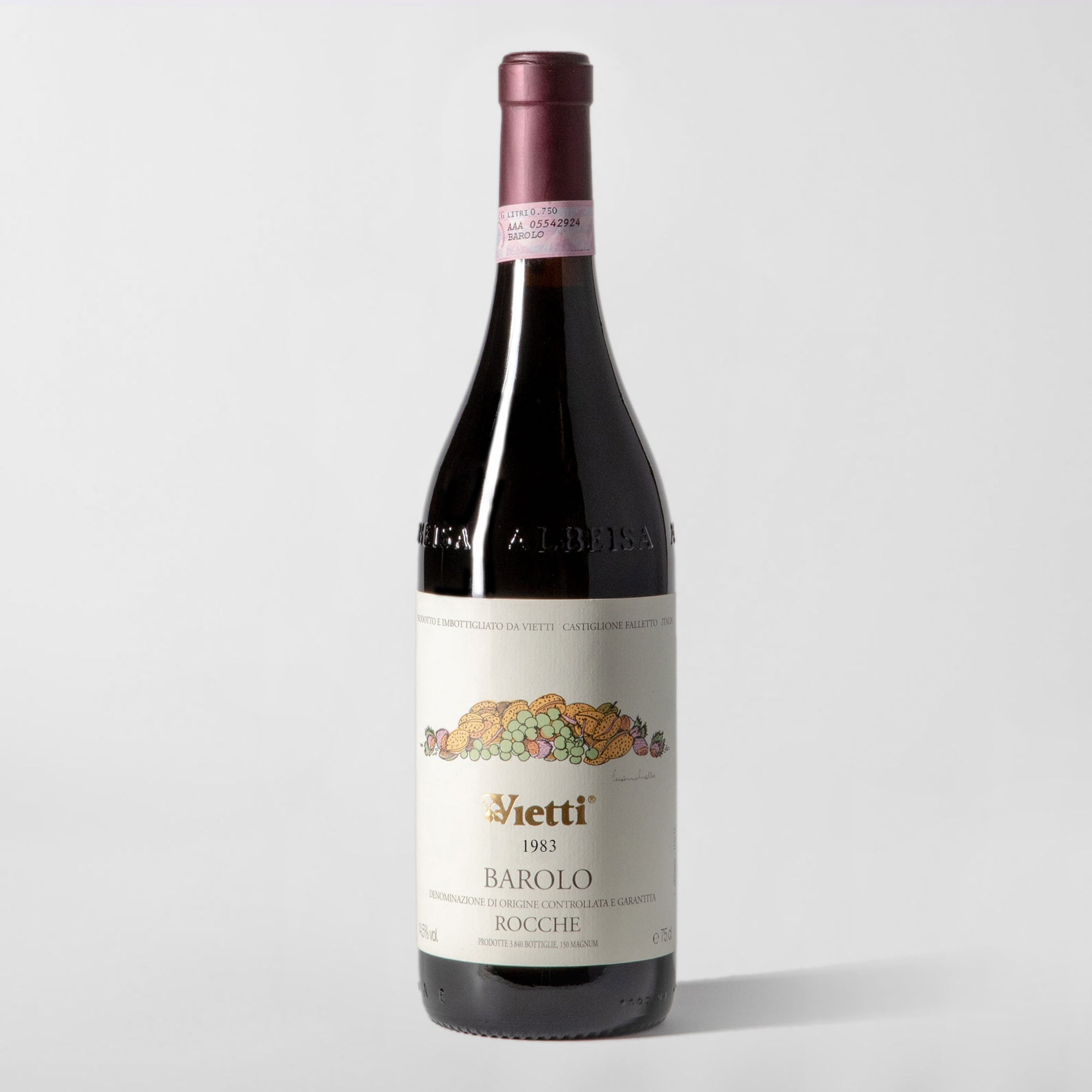 Vietti, Barolo 'Rocche' 1983 - Parcelle Wine