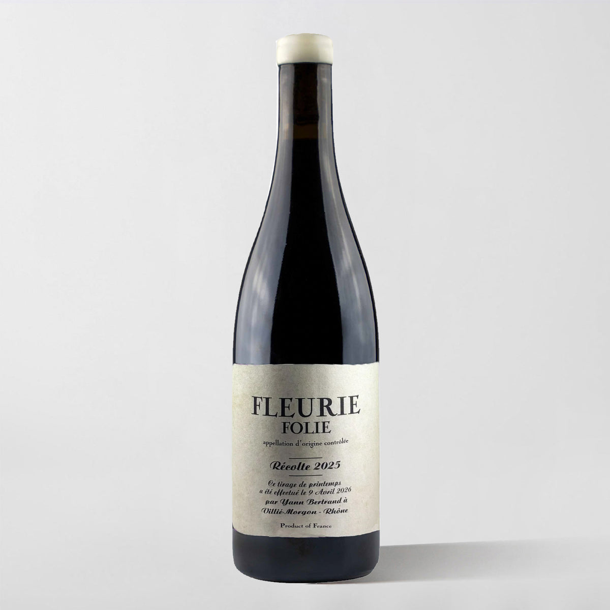 Yann Bertrand, Fleurie 'Folie' 2025